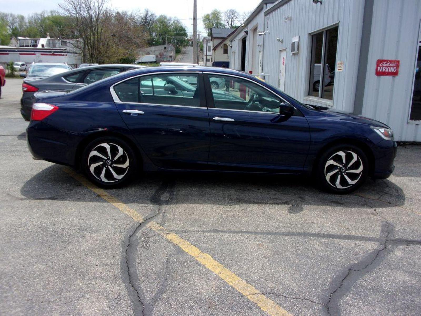 2015 BLUE HONDA ACCORD SPORT (1HGCR2F5XFA) with an 2.4L engine, Continuously Variable transmission, located at 501 E. Columbia St., Springfield, OH, 45503, (800) 262-7122, 39.925262, -83.801796 - *** Sport *** New Tires *** Serviced and Detailed *** FWD *** Jay North Auto has offered hand picked vehicles since 1965! Our customer's enjoy a NO pressure buying experience with a small town feel. All of our vehicles get fully inspected and detailed. We are a preferred dealer for many local c - Photo #0
