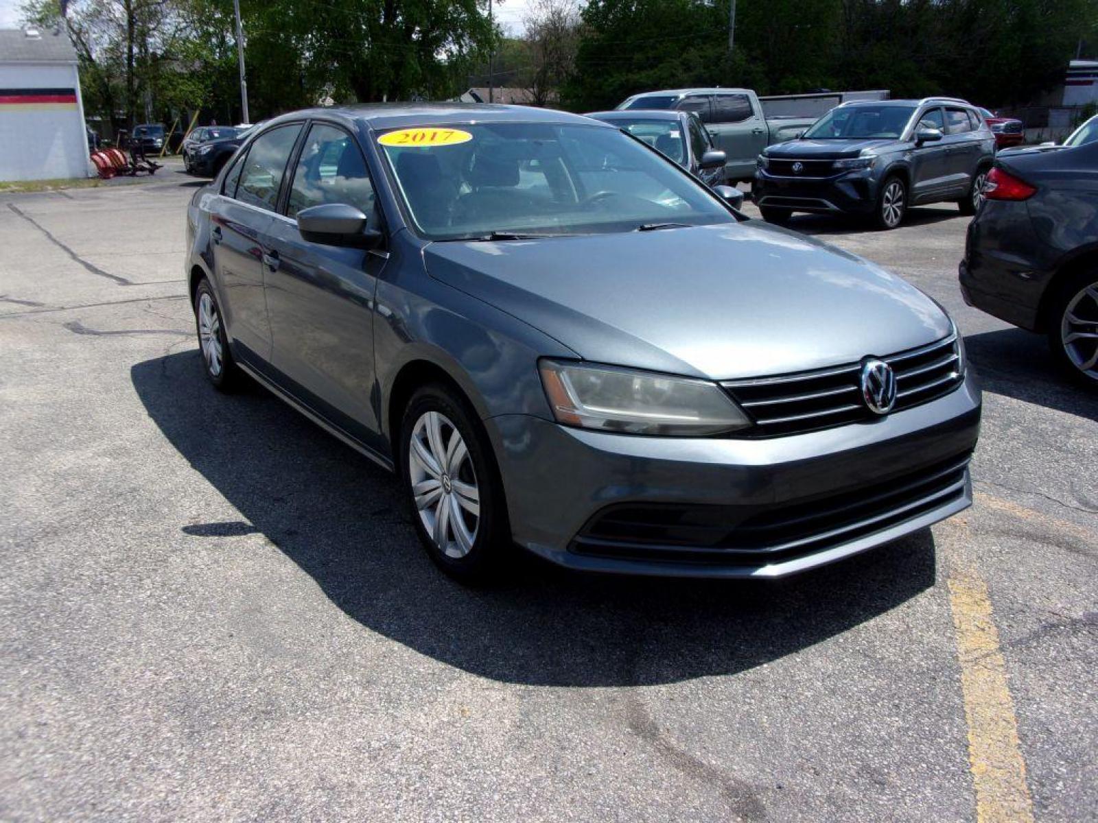 2017 GRAY VOLKSWAGEN JETTA S (3VW2B7AJ0HM) with an 1.4L engine, Automatic transmission, located at 501 E. Columbia St., Springfield, OH, 45503, (800) 262-7122, 39.925262, -83.801796 - ***Low Miles***Only 67k Miles***Gas Saver***Serviced and Detailed*** Jay North Auto has offered hand picked vehicles since 1965! Our customer's enjoy a NO pressure buying experience with a small town feel. All of our vehicles get fully inspected and detailed. We are a preferred dealer for many l - Photo #2