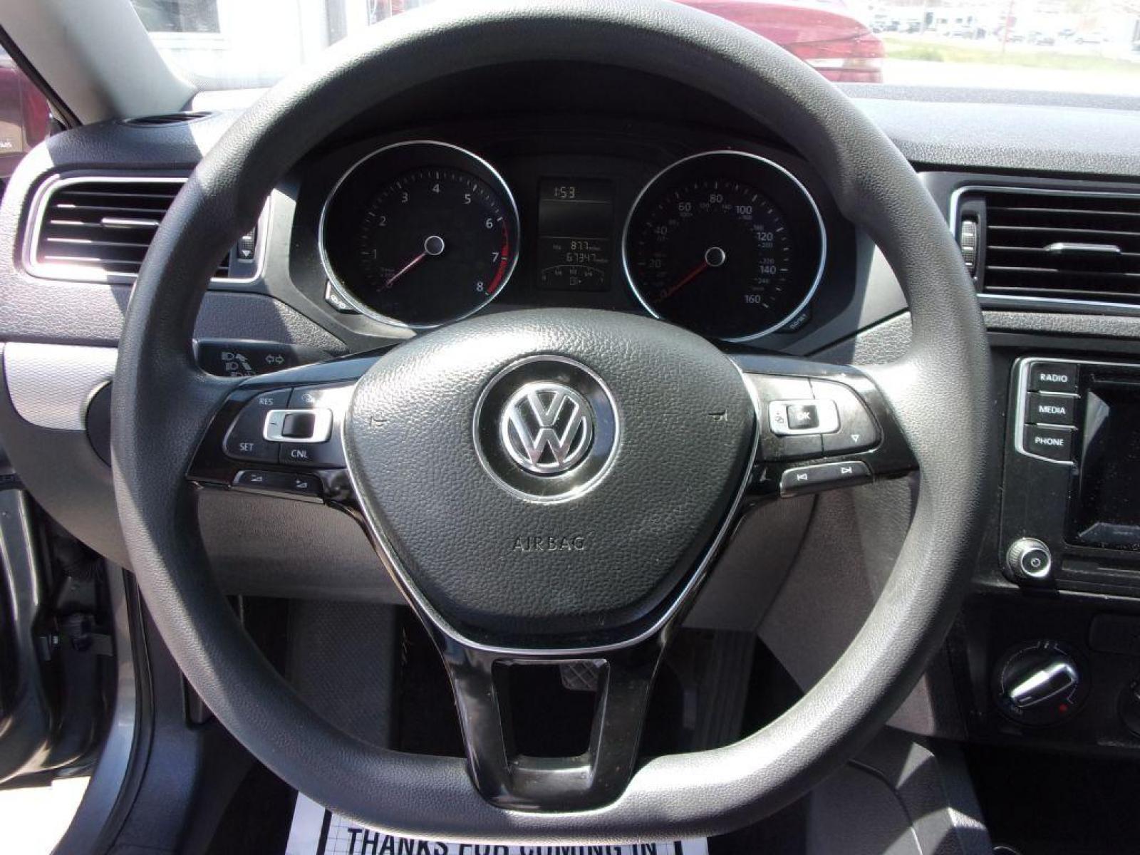 2017 GRAY VOLKSWAGEN JETTA S (3VW2B7AJ0HM) with an 1.4L engine, Automatic transmission, located at 501 E. Columbia St., Springfield, OH, 45503, (800) 262-7122, 39.925262, -83.801796 - ***Low Miles***Only 67k Miles***Gas Saver***Serviced and Detailed*** Jay North Auto has offered hand picked vehicles since 1965! Our customer's enjoy a NO pressure buying experience with a small town feel. All of our vehicles get fully inspected and detailed. We are a preferred dealer for many l - Photo #8