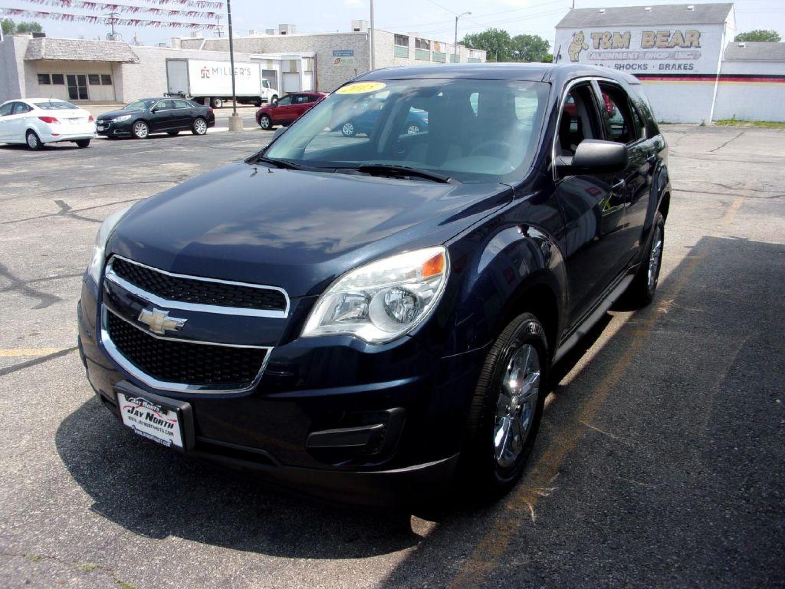 2015 BLUE CHEVROLET EQUINOX LS (2GNALAEK3F6) with an 2.4L engine, Automatic transmission, located at 501 E. Columbia St., Springfield, OH, 45503, (800) 262-7122, 39.925262, -83.801796 - ***Clean Carfax***New Tires***LS***2.4L Gas Saver***Serviced and Detailed*** Jay North Auto has offered hand picked vehicles since 1965! Our customer's enjoy a NO pressure buying experience with a small town feel. All of our vehicles get fully inspected and detailed. We are a preferred dealer fo - Photo #6