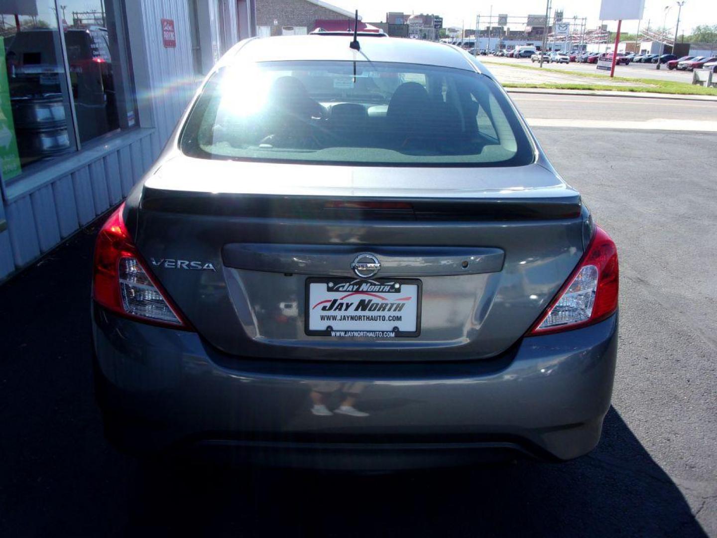 2019 GRAY NISSAN VERSA S (3N1CN7AP6KL) with an 1.6L engine, Continuously Variable transmission, located at 501 E. Columbia St., Springfield, OH, 45503, (800) 262-7122, 39.925262, -83.801796 - Photo#5