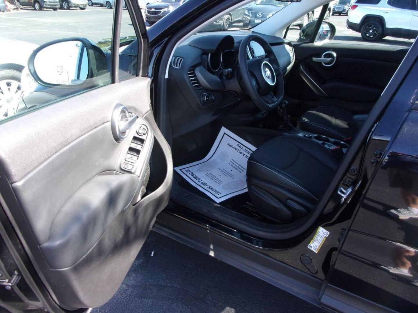 2016 BLACK FIAT 500X TREKKING (ZFBCFYCT3GP) with an 2.4L engine, Automatic transmission, located at 501 E. Columbia St., Springfield, OH, 45503, (800) 262-7122, 39.925262, -83.801796 - *** TREKKING *** Serviced and Detailed *** AWD *** Back Up Camera *** Jay North Auto has offered hand picked vehicles since 1965! Our customer's enjoy a NO pressure buying experience with a small town feel. All of our vehicles get fully inspected and detailed. We are a preferred dealer for many - Photo#11