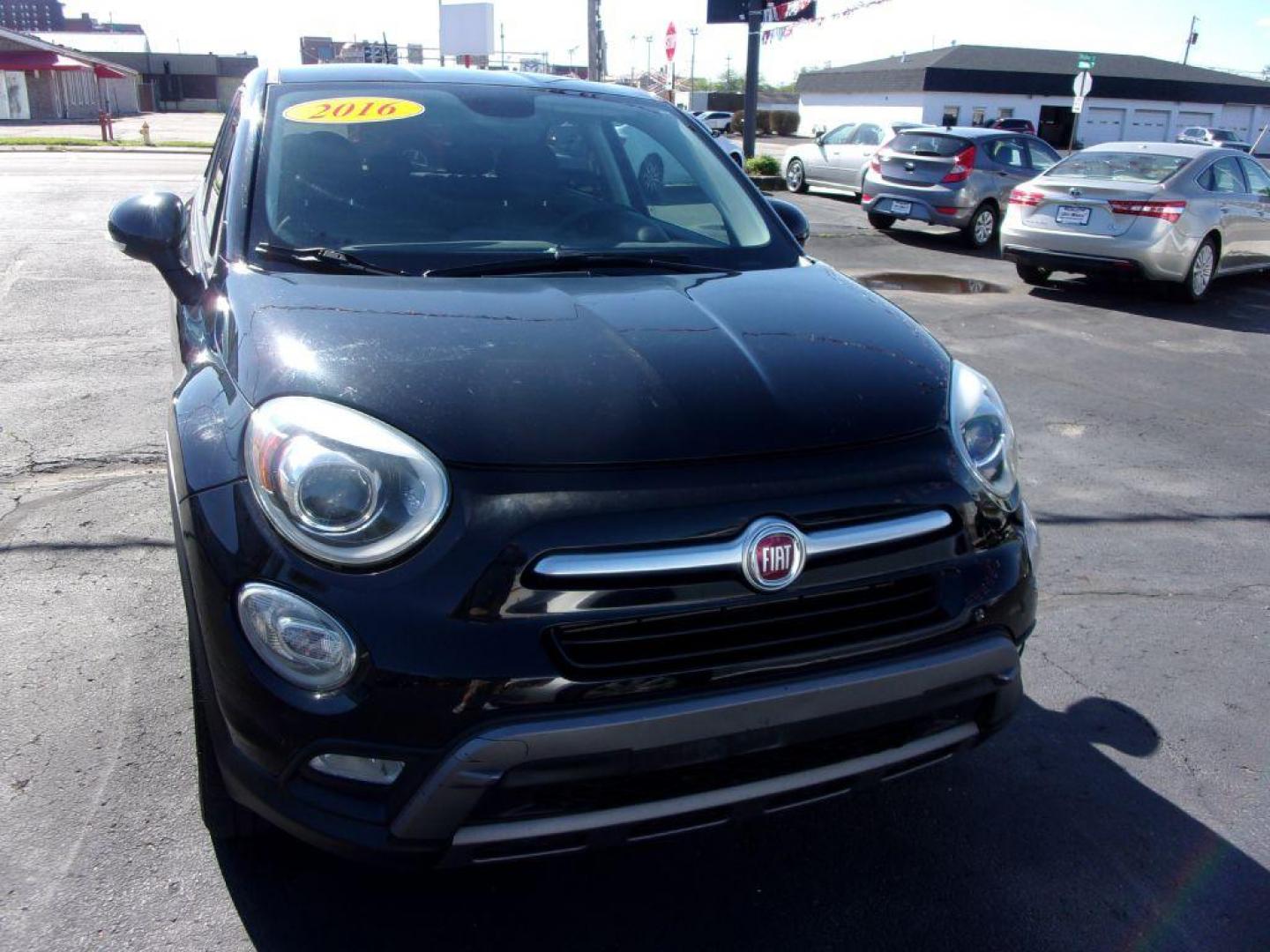 2016 BLACK FIAT 500X TREKKING (ZFBCFYCT3GP) with an 2.4L engine, Automatic transmission, located at 501 E. Columbia St., Springfield, OH, 45503, (800) 262-7122, 39.925262, -83.801796 - *** TREKKING *** Serviced and Detailed *** AWD *** Back Up Camera *** Jay North Auto has offered hand picked vehicles since 1965! Our customer's enjoy a NO pressure buying experience with a small town feel. All of our vehicles get fully inspected and detailed. We are a preferred dealer for many - Photo#2