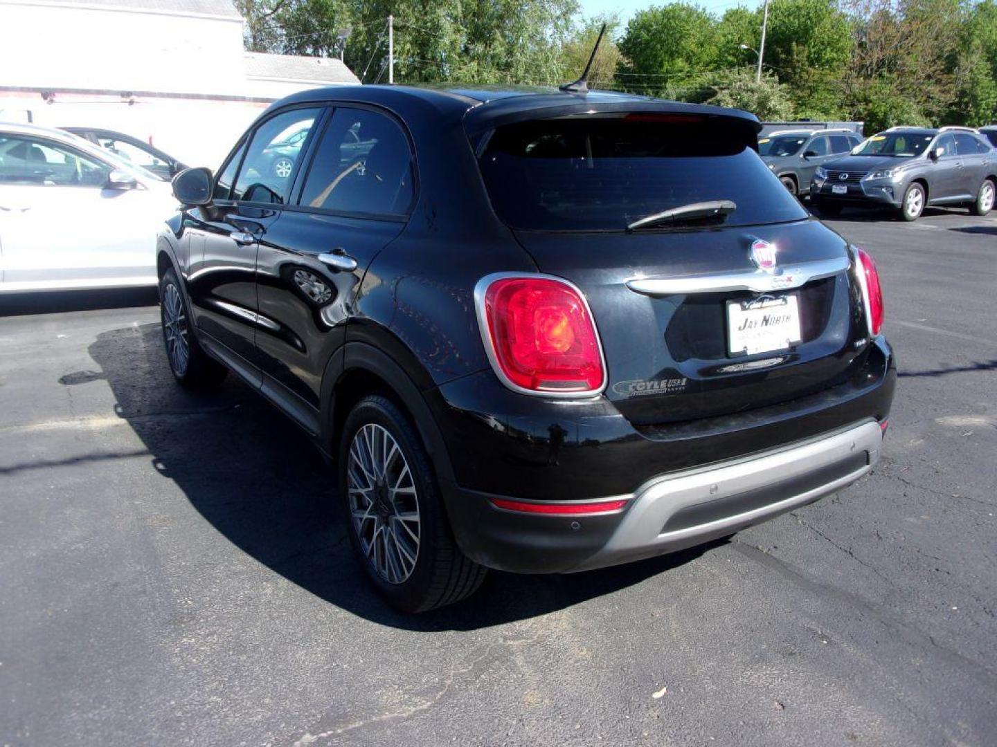 2016 BLACK FIAT 500X TREKKING (ZFBCFYCT3GP) with an 2.4L engine, Automatic transmission, located at 501 E. Columbia St., Springfield, OH, 45503, (800) 262-7122, 39.925262, -83.801796 - *** TREKKING *** Serviced and Detailed *** AWD *** Back Up Camera *** Jay North Auto has offered hand picked vehicles since 1965! Our customer's enjoy a NO pressure buying experience with a small town feel. All of our vehicles get fully inspected and detailed. We are a preferred dealer for many - Photo#4