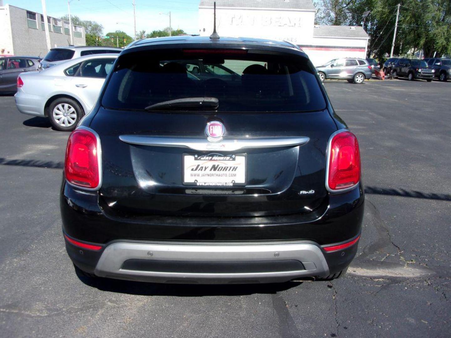 2016 BLACK FIAT 500X TREKKING (ZFBCFYCT3GP) with an 2.4L engine, Automatic transmission, located at 501 E. Columbia St., Springfield, OH, 45503, (800) 262-7122, 39.925262, -83.801796 - *** TREKKING *** Serviced and Detailed *** AWD *** Back Up Camera *** Jay North Auto has offered hand picked vehicles since 1965! Our customer's enjoy a NO pressure buying experience with a small town feel. All of our vehicles get fully inspected and detailed. We are a preferred dealer for many - Photo#6