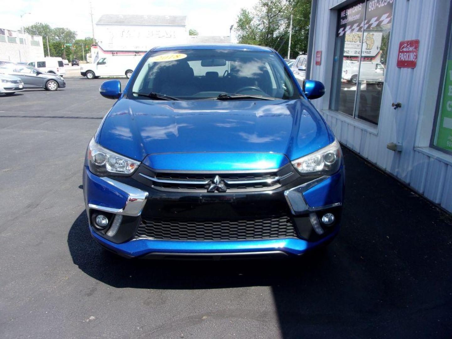 2018 BLUE MITSUBISHI OUTLANDER SPORT SE (JA4AP3AW1JU) with an 2.4L engine, Continuously Variable transmission, located at 501 E. Columbia St., Springfield, OH, 45503, (800) 262-7122, 39.925262, -83.801796 - ***Clean Carfax***Outlander Sport***Heated Seats***Carplay and Android Auto***Back-up Camera***New Brakes***Serviced and Detailed*** Jay North Auto has offered hand picked vehicles since 1965! Our customer's enjoy a NO pressure buying experience with a small town feel. All of our vehicles get fu - Photo#1