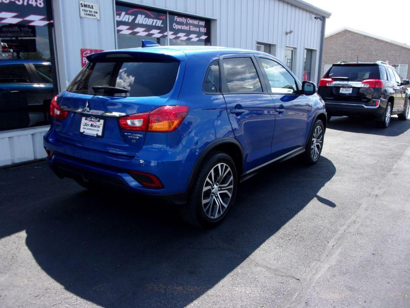 2018 BLUE MITSUBISHI OUTLANDER SPORT SE (JA4AP3AW1JU) with an 2.4L engine, Continuously Variable transmission, located at 501 E. Columbia St., Springfield, OH, 45503, (800) 262-7122, 39.925262, -83.801796 - ***Clean Carfax***Outlander Sport***Heated Seats***Carplay and Android Auto***Back-up Camera***New Brakes***Serviced and Detailed*** Jay North Auto has offered hand picked vehicles since 1965! Our customer's enjoy a NO pressure buying experience with a small town feel. All of our vehicles get fu - Photo#3