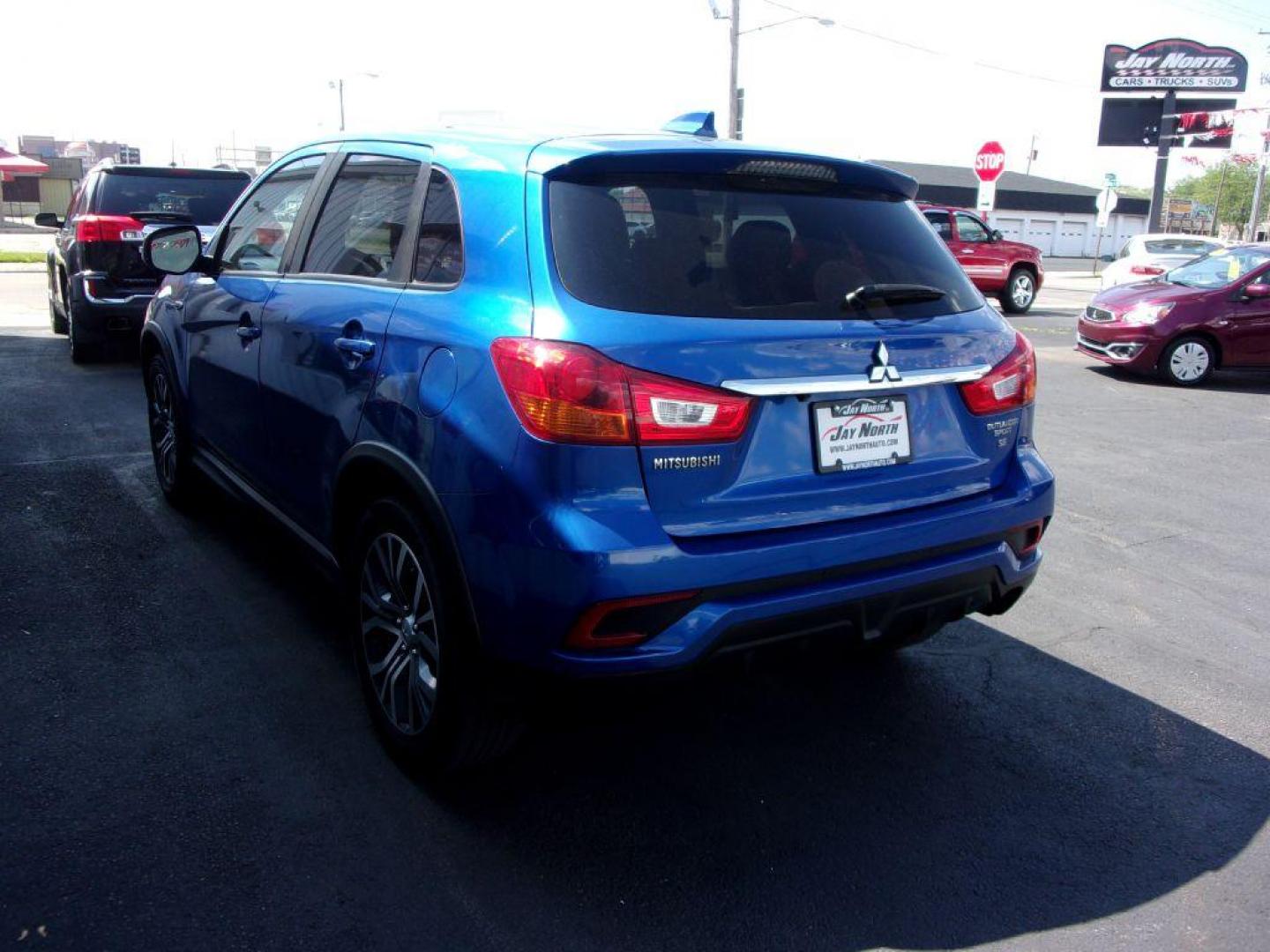 2018 BLUE MITSUBISHI OUTLANDER SPORT SE (JA4AP3AW1JU) with an 2.4L engine, Continuously Variable transmission, located at 501 E. Columbia St., Springfield, OH, 45503, (800) 262-7122, 39.925262, -83.801796 - ***Clean Carfax***Outlander Sport***Heated Seats***Carplay and Android Auto***Back-up Camera***New Brakes***Serviced and Detailed*** Jay North Auto has offered hand picked vehicles since 1965! Our customer's enjoy a NO pressure buying experience with a small town feel. All of our vehicles get fu - Photo#5