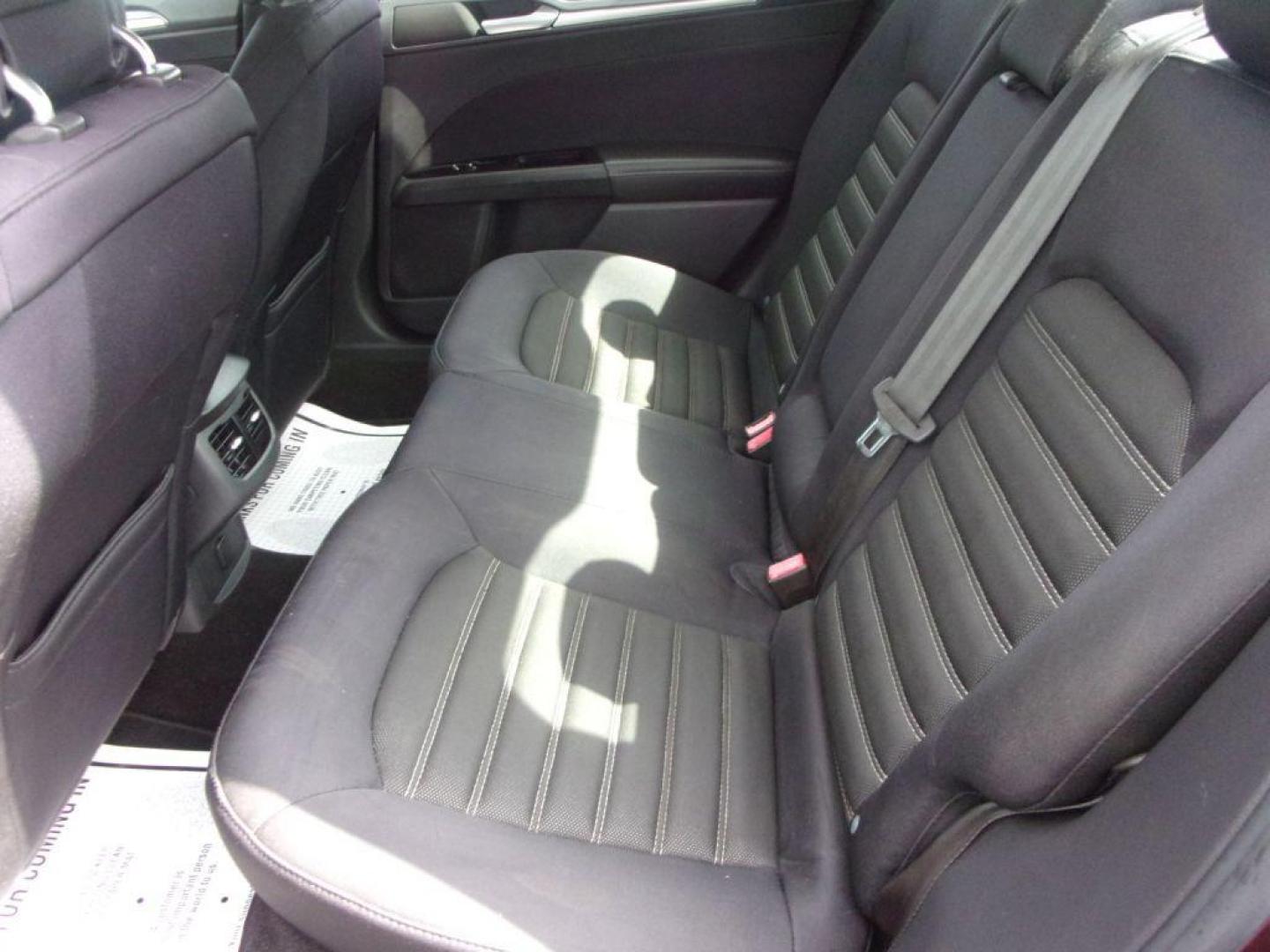 2013 RED FORD FUSION SE (3FA6P0H77DR) with an 2.5L engine, Automatic transmission, located at 501 E. Columbia St., Springfield, OH, 45503, (800) 262-7122, 39.925262, -83.801796 - ***Clean Carfax***New Front and Rear Pads and Rotors***New Suspention Parts***SE***2.5L***Serviced and Detailed*** - Photo#13