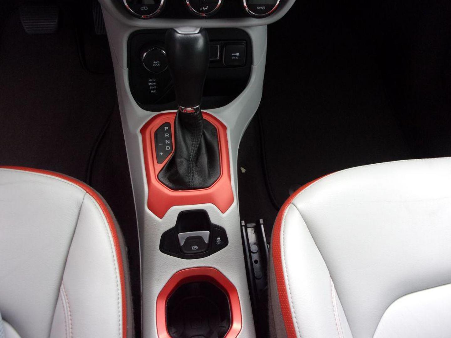 2016 WHITE JEEP RENEGADE LIMITED (ZACCJBDT2GP) with an 2.4L engine, Automatic transmission, located at 501 E. Columbia St., Springfield, OH, 45503, (800) 262-7122, 39.925262, -83.801796 - ***4WD***Navigation***Limited***Heated Leather Seating***Beats Audio***My Sky***Heated Steering Wheel***Serviced and Detailed*** Jay North Auto has offered hand picked vehicles since 1965! Our customer's enjoy a NO pressure buying experience with a small town feel. All of our vehicles get fully - Photo#11