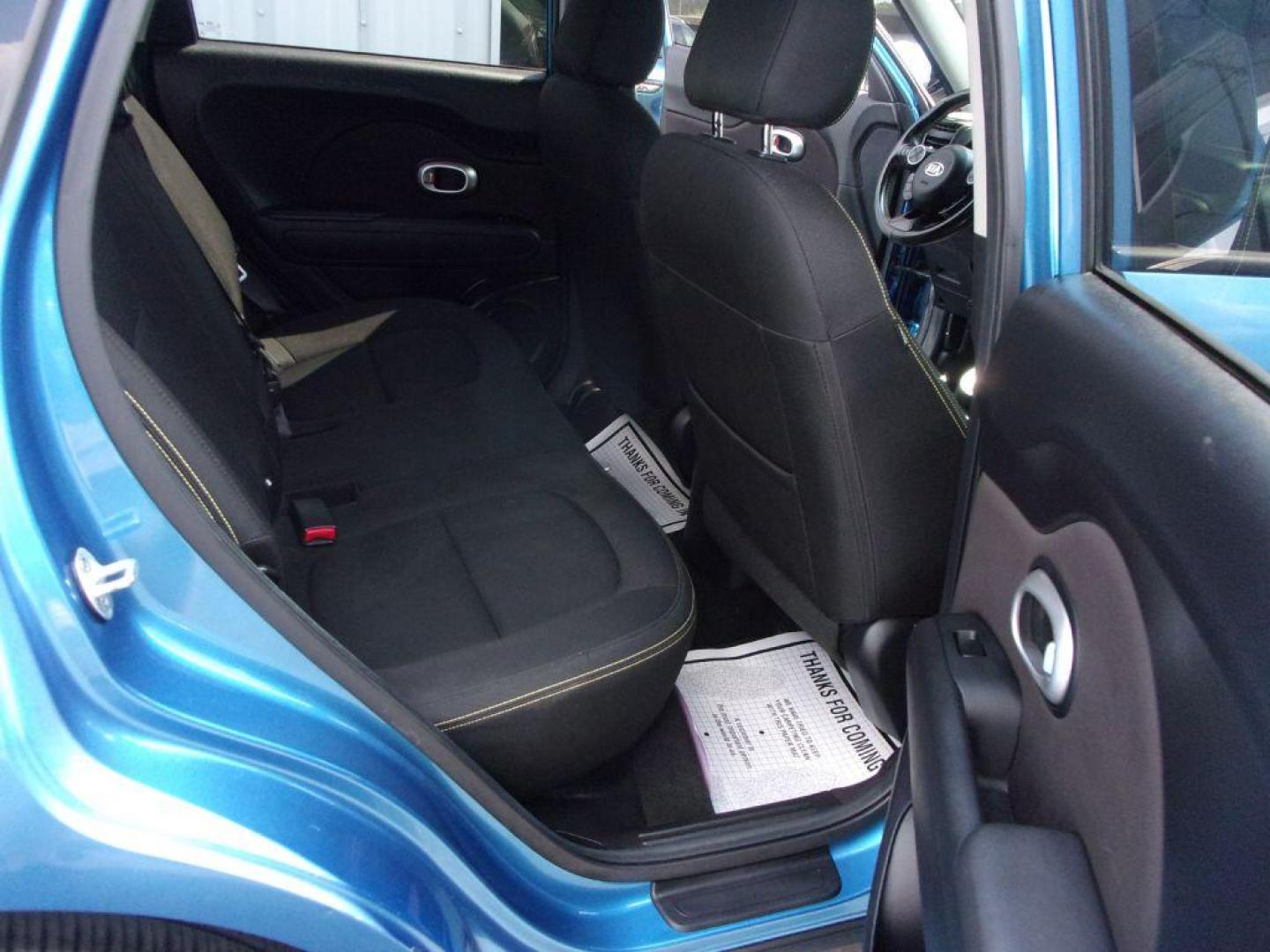 2016 BLUE KIA SOUL + (KNDJP3A55G7) with an 2.0L engine, Automatic transmission, located at 501 E. Columbia St., Springfield, OH, 45503, (800) 262-7122, 39.925262, -83.801796 - Photo#13