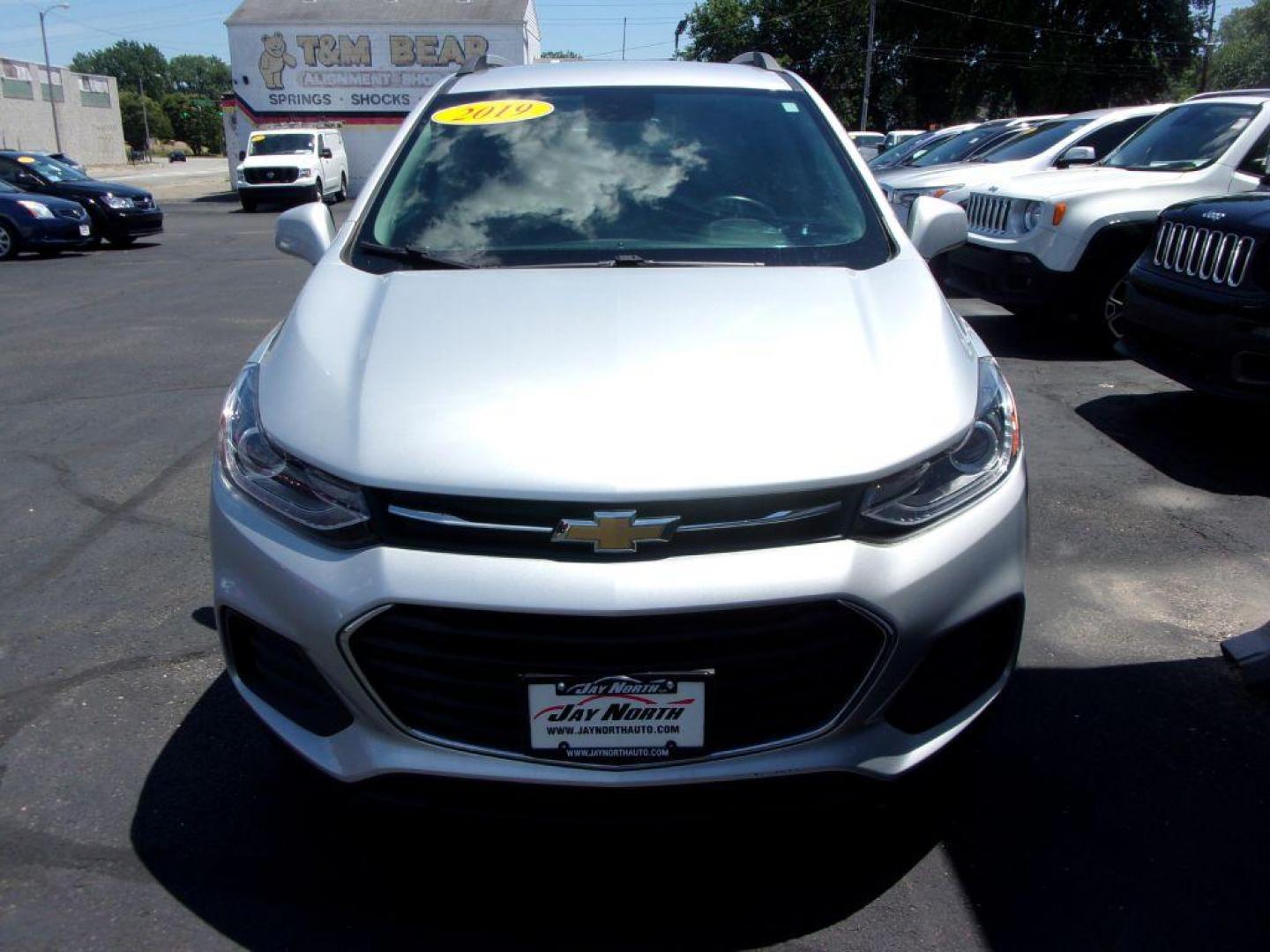 2019 SILVER CHEVROLET TRAX 1LT (KL7CJPSB2KB) with an 1.4L engine, Automatic transmission, located at 501 E. Columbia St., Springfield, OH, 45503, (800) 262-7122, 39.925262, -83.801796 - ***1-Owner***Clean Carfax***AWD***1LT***Serviced and Detailed*** Jay North Auto has offered hand picked vehicles since 1965! Our customer's enjoy a NO pressure buying experience with a small town feel. All of our vehicles get fully inspected and detailed. We are a preferred dealer for many local - Photo#1