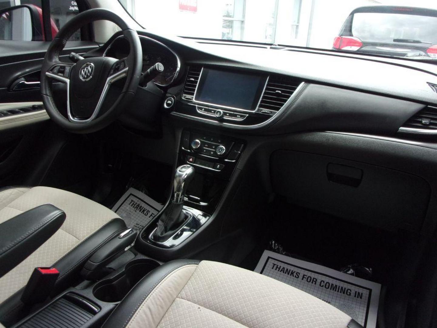 2017 RED BUICK ENCORE SPORT TOURING (KL4CJ1SB7HB) with an 1.4L engine, Automatic transmission, located at 501 E. Columbia St., Springfield, OH, 45503, (800) 262-7122, 39.925262, -83.801796 - ***1-Owner***Clean Carfax***New Front and Rear Pads and Rotors***SPORT TOURING***Serviced and detailed*** Jay North Auto has offered hand picked vehicles since 1965! Our customer's enjoy a NO pressure buying experience with a small town feel. All of our vehicles get fully inspected and detailed. - Photo#20