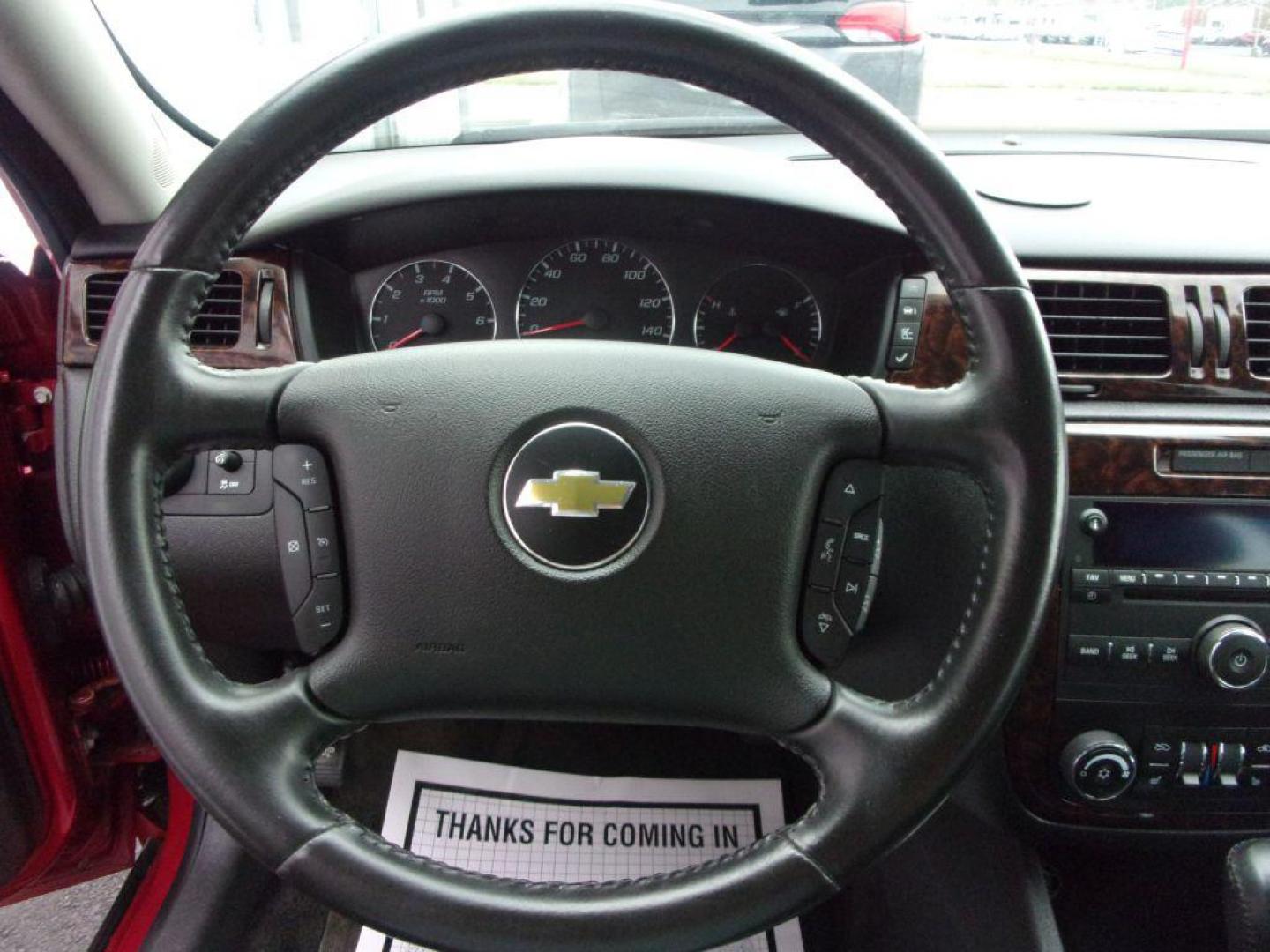 2012 RED CHEVROLET IMPALA LTZ (2G1WC5E38C1) with an 3.6L engine, Automatic transmission, located at 501 E. Columbia St., Springfield, OH, 45503, (800) 262-7122, 39.925262, -83.801796 - Photo#9