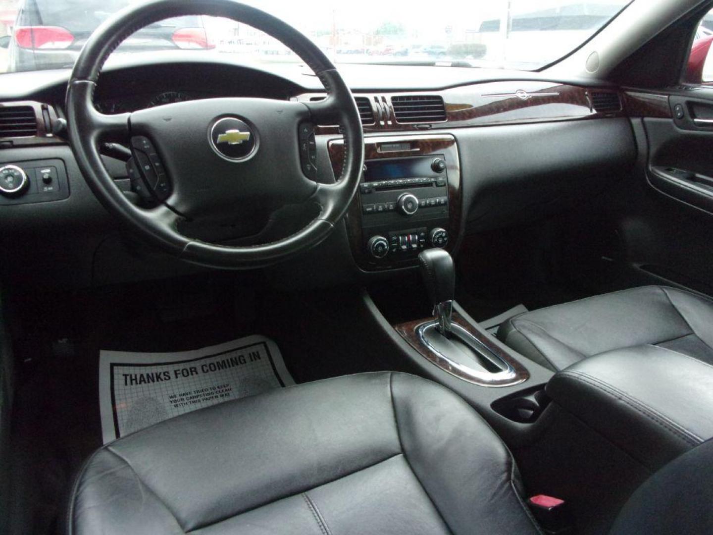 2012 RED CHEVROLET IMPALA LTZ (2G1WC5E38C1) with an 3.6L engine, Automatic transmission, located at 501 E. Columbia St., Springfield, OH, 45503, (800) 262-7122, 39.925262, -83.801796 - Photo#13