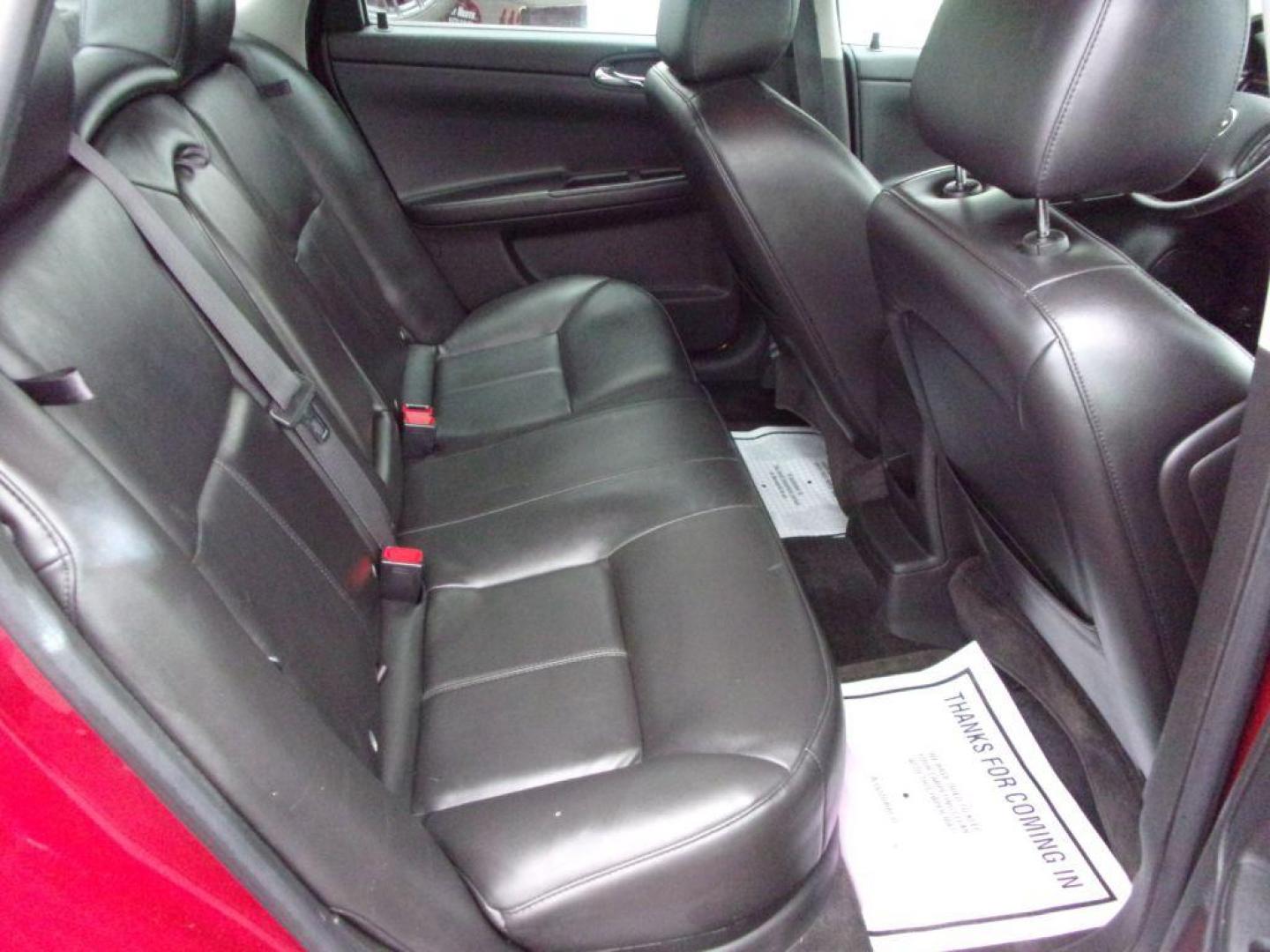 2012 RED CHEVROLET IMPALA LTZ (2G1WC5E38C1) with an 3.6L engine, Automatic transmission, located at 501 E. Columbia St., Springfield, OH, 45503, (800) 262-7122, 39.925262, -83.801796 - Photo#18
