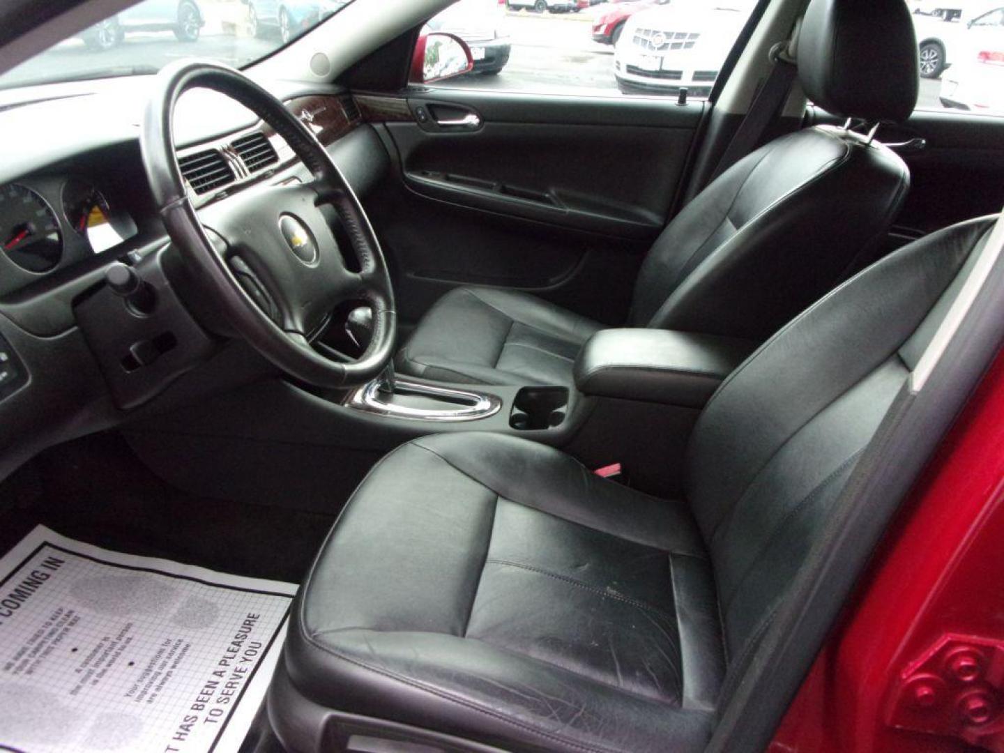 2012 RED CHEVROLET IMPALA LTZ (2G1WC5E38C1) with an 3.6L engine, Automatic transmission, located at 501 E. Columbia St., Springfield, OH, 45503, (800) 262-7122, 39.925262, -83.801796 - Photo#8