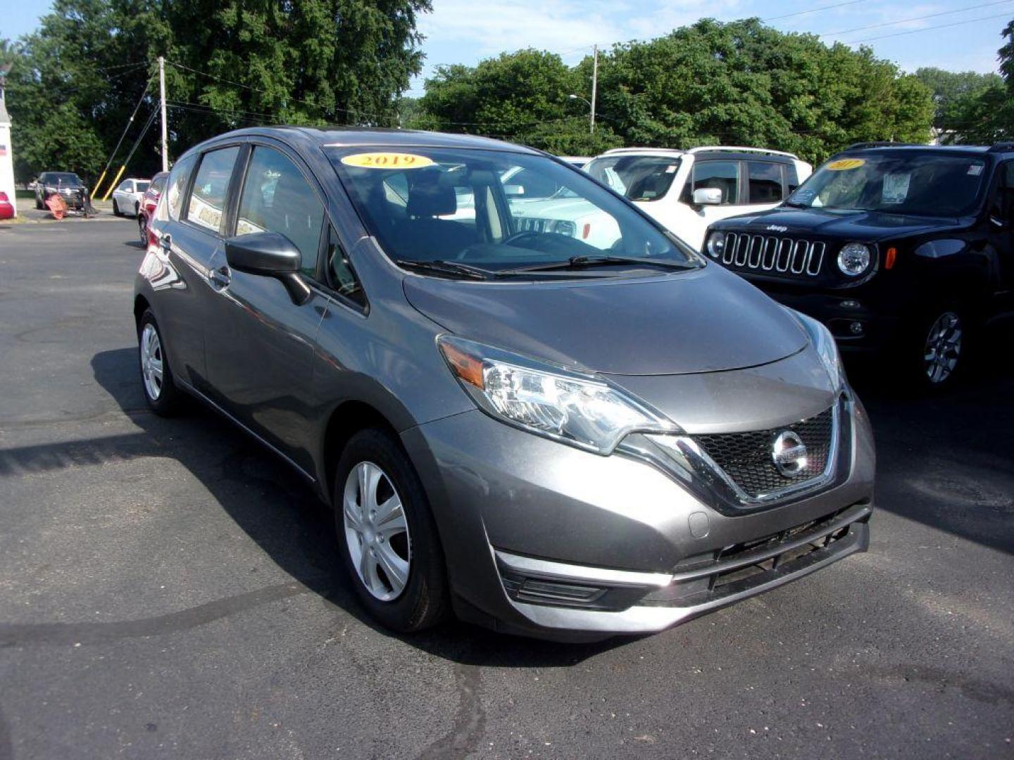 2019 GRAY NISSAN VERSA NOTE SV (3N1CE2CP6KL) with an 1.6L engine, Continuously Variable transmission, located at 501 E. Columbia St., Springfield, OH, 45503, (800) 262-7122, 39.925262, -83.801796 - ***Clean Carfax***Vera Note***SV***Only 83k Miles***Serviced and Detailed*** Jay North Auto has offered hand picked vehicles since 1965! Our customer's enjoy a NO pressure buying experience with a small town feel. All of our vehicles get fully inspected and detailed. We are a preferred dealer fo - Photo#2