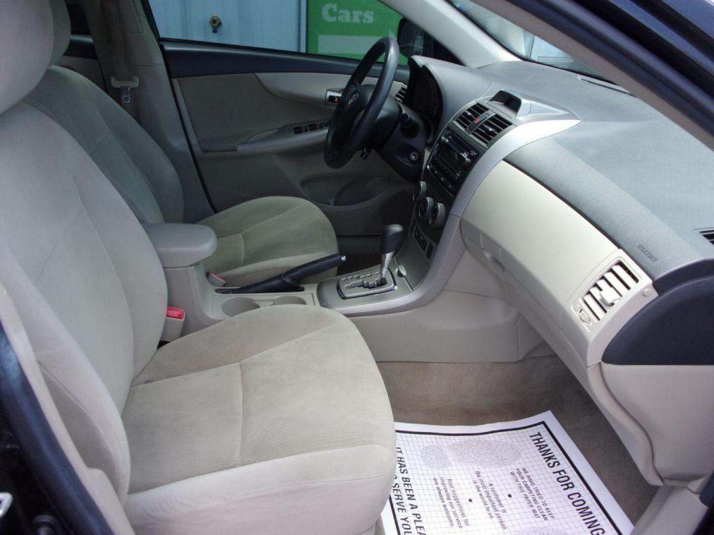 2012 BLACK TOYOTA COROLLA LE (2T1BU4EE5CC) with an 1.8L engine, Automatic transmission, located at 501 E. Columbia St., Springfield, OH, 45503, (800) 262-7122, 39.925262, -83.801796 - ***LE***Only 71k Miles***LOW MILES***New Tires***Manager Special***Serviced and Detailed*** Jay North Auto has offered hand picked vehicles since 1965! Our customer's enjoy a NO pressure buying experience with a small town feel. All of our vehicles get fully inspected and detailed. We are a pref - Photo#18