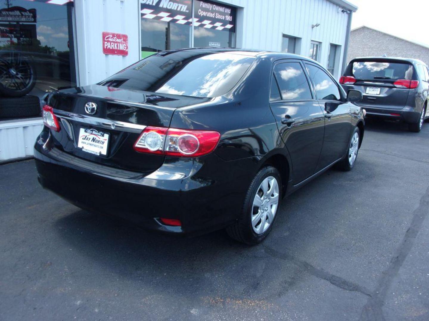 2012 BLACK TOYOTA COROLLA LE (2T1BU4EE5CC) with an 1.8L engine, Automatic transmission, located at 501 E. Columbia St., Springfield, OH, 45503, (800) 262-7122, 39.925262, -83.801796 - ***LE***Only 71k Miles***LOW MILES***New Tires***Manager Special***Serviced and Detailed*** Jay North Auto has offered hand picked vehicles since 1965! Our customer's enjoy a NO pressure buying experience with a small town feel. All of our vehicles get fully inspected and detailed. We are a pref - Photo#3