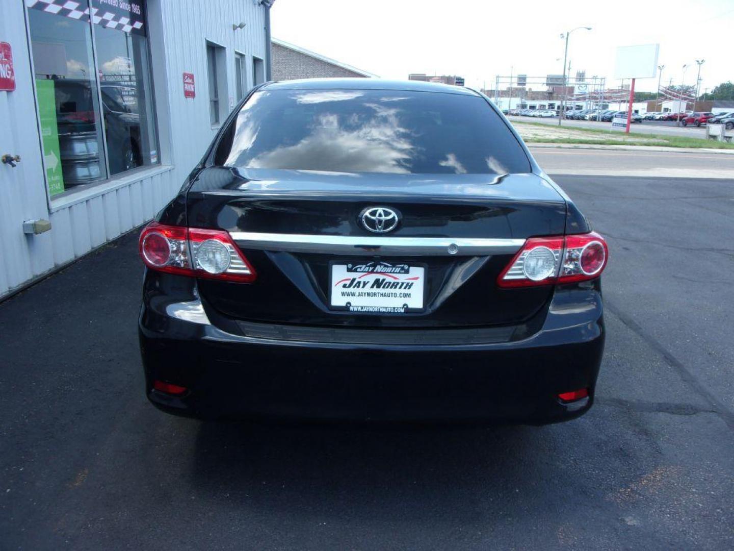 2012 BLACK TOYOTA COROLLA LE (2T1BU4EE5CC) with an 1.8L engine, Automatic transmission, located at 501 E. Columbia St., Springfield, OH, 45503, (800) 262-7122, 39.925262, -83.801796 - ***LE***Only 71k Miles***LOW MILES***New Tires***Manager Special***Serviced and Detailed*** Jay North Auto has offered hand picked vehicles since 1965! Our customer's enjoy a NO pressure buying experience with a small town feel. All of our vehicles get fully inspected and detailed. We are a pref - Photo#4