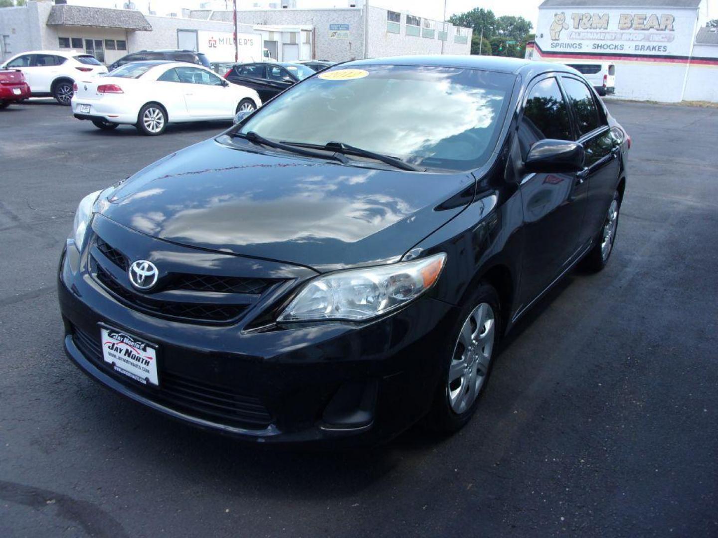 2012 BLACK TOYOTA COROLLA LE (2T1BU4EE5CC) with an 1.8L engine, Automatic transmission, located at 501 E. Columbia St., Springfield, OH, 45503, (800) 262-7122, 39.925262, -83.801796 - ***LE***Only 71k Miles***LOW MILES***New Tires***Manager Special***Serviced and Detailed*** Jay North Auto has offered hand picked vehicles since 1965! Our customer's enjoy a NO pressure buying experience with a small town feel. All of our vehicles get fully inspected and detailed. We are a pref - Photo#6