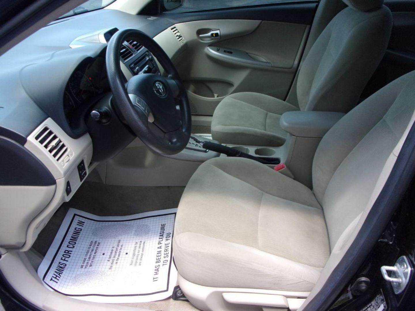 2012 BLACK TOYOTA COROLLA LE (2T1BU4EE5CC) with an 1.8L engine, Automatic transmission, located at 501 E. Columbia St., Springfield, OH, 45503, (800) 262-7122, 39.925262, -83.801796 - ***LE***Only 71k Miles***LOW MILES***New Tires***Manager Special***Serviced and Detailed*** Jay North Auto has offered hand picked vehicles since 1965! Our customer's enjoy a NO pressure buying experience with a small town feel. All of our vehicles get fully inspected and detailed. We are a pref - Photo#8