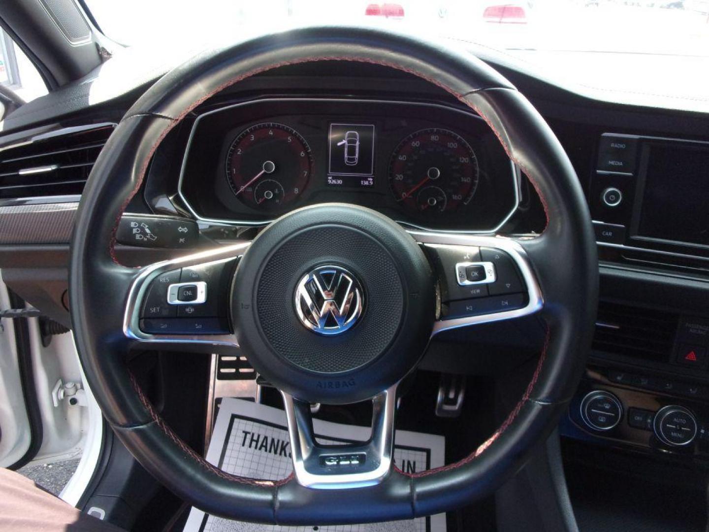 2019 WHITE VOLKSWAGEN JETTA GLI (3VW5T7BU8KM) with an 2.0L engine, 6-Speed Manual transmission, located at 501 E. Columbia St., Springfield, OH, 45503, (800) 262-7122, 39.925262, -83.801796 - *** GLI 6 - Speed Manual *** NICE!!! *** Serviced and Detailed *** Premium Audio *** Jay North Auto has offered hand picked vehicles since 1965! Our customer's enjoy a NO pressure buying experience with a small town feel. All of our vehicles get fully inspected and detailed. We are a preferred - Photo#9