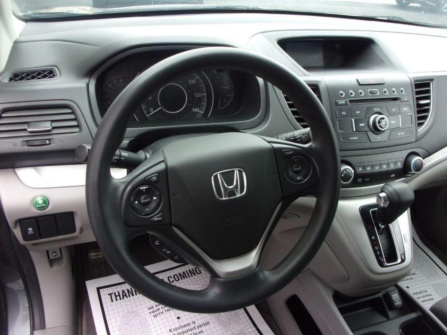 2013 GRAY HONDA CR-V EX (2HKRM4H56DH) with an 2.4L engine, Automatic transmission, located at 501 E. Columbia St., Springfield, OH, 45503, (800) 262-7122, 39.925262, -83.801796 - ***1-Owner***Clean Carfax***AWD***EX***Updated Timing***Serviced and Detailed*** Jay North Auto has offered hand picked vehicles since 1965! Our customer's enjoy a NO pressure buying experience with a small town feel. All of our vehicles get fully inspected and detailed. We are a preferred deale - Photo#9