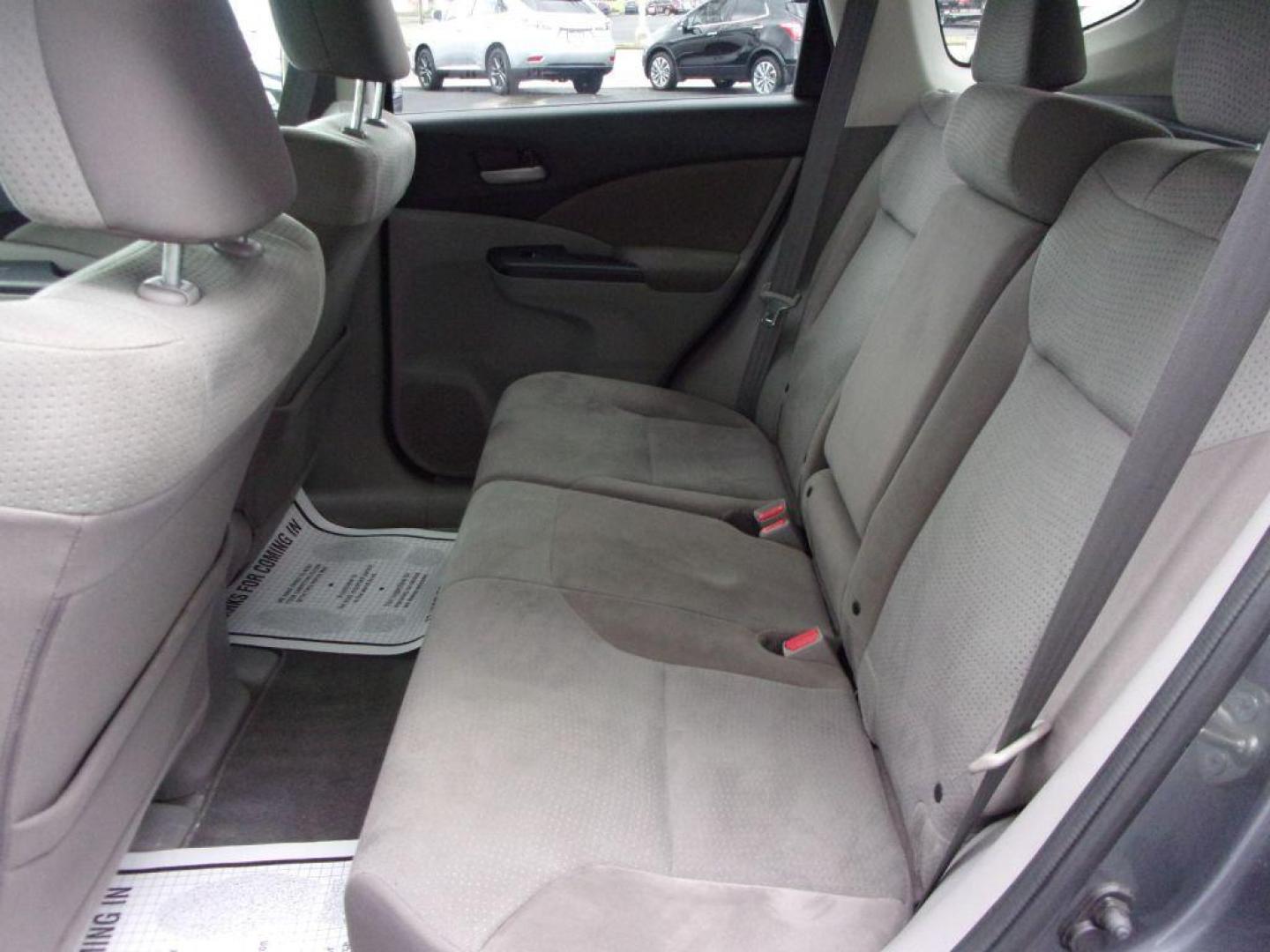 2013 GRAY HONDA CR-V EX (2HKRM4H56DH) with an 2.4L engine, Automatic transmission, located at 501 E. Columbia St., Springfield, OH, 45503, (800) 262-7122, 39.925262, -83.801796 - ***1-Owner***Clean Carfax***AWD***EX***Updated Timing***Serviced and Detailed*** Jay North Auto has offered hand picked vehicles since 1965! Our customer's enjoy a NO pressure buying experience with a small town feel. All of our vehicles get fully inspected and detailed. We are a preferred deale - Photo#13