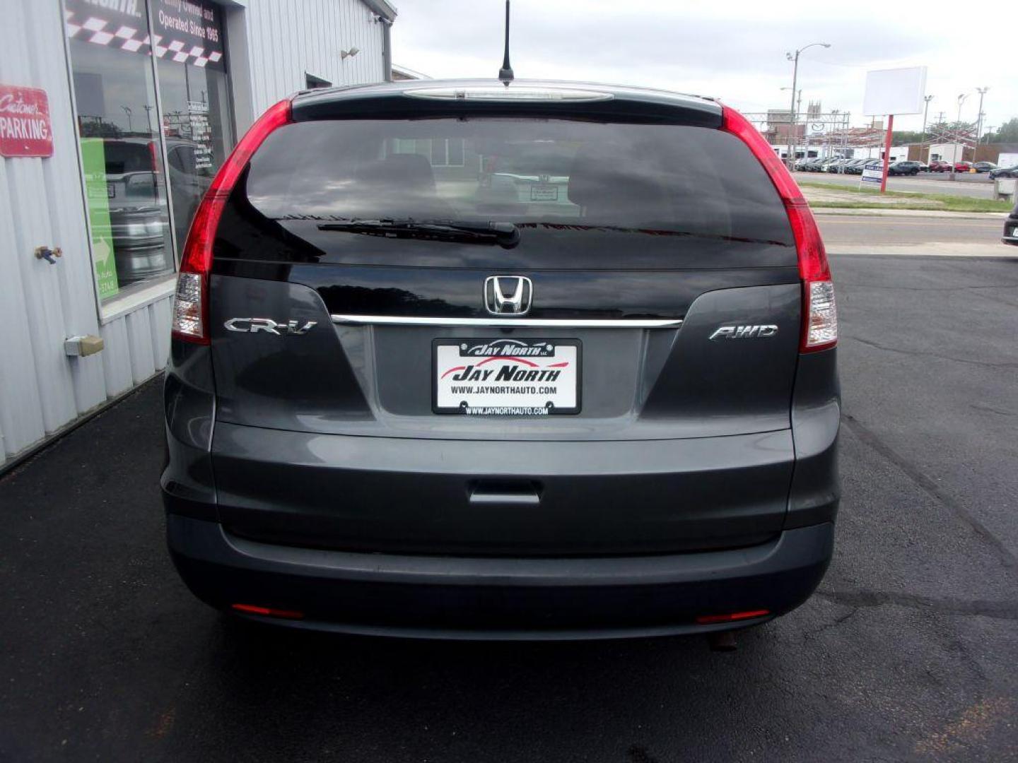 2013 GRAY HONDA CR-V EX (2HKRM4H56DH) with an 2.4L engine, Automatic transmission, located at 501 E. Columbia St., Springfield, OH, 45503, (800) 262-7122, 39.925262, -83.801796 - ***1-Owner***Clean Carfax***AWD***EX***Updated Timing***Serviced and Detailed*** Jay North Auto has offered hand picked vehicles since 1965! Our customer's enjoy a NO pressure buying experience with a small town feel. All of our vehicles get fully inspected and detailed. We are a preferred deale - Photo#4