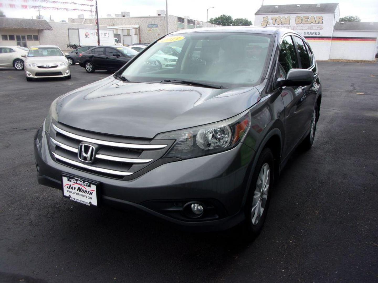 2013 GRAY HONDA CR-V EX (2HKRM4H56DH) with an 2.4L engine, Automatic transmission, located at 501 E. Columbia St., Springfield, OH, 45503, (800) 262-7122, 39.925262, -83.801796 - ***1-Owner***Clean Carfax***AWD***EX***Updated Timing***Serviced and Detailed*** Jay North Auto has offered hand picked vehicles since 1965! Our customer's enjoy a NO pressure buying experience with a small town feel. All of our vehicles get fully inspected and detailed. We are a preferred deale - Photo#6