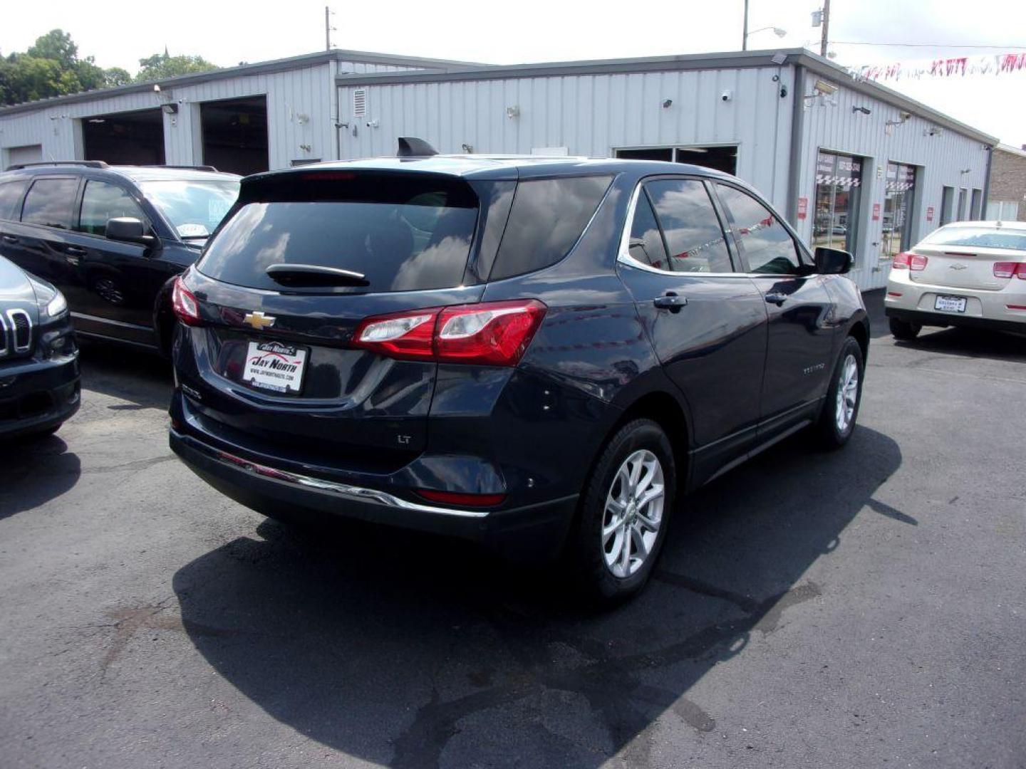 2018 BLUE CHEVROLET EQUINOX LT (3GNAXJEV4JS) with an 1.5L engine, Automatic transmission, located at 501 E. Columbia St., Springfield, OH, 45503, (800) 262-7122, 39.925262, -83.801796 - ***LT***New Tires***FWD***Serviced and Detailed*** Jay North Auto has offered hand picked vehicles since 1965! Our customer's enjoy a NO pressure buying experience with a small town feel. All of our vehicles get fully inspected and detailed. We are a preferred dealer for many local credit unions - Photo#3