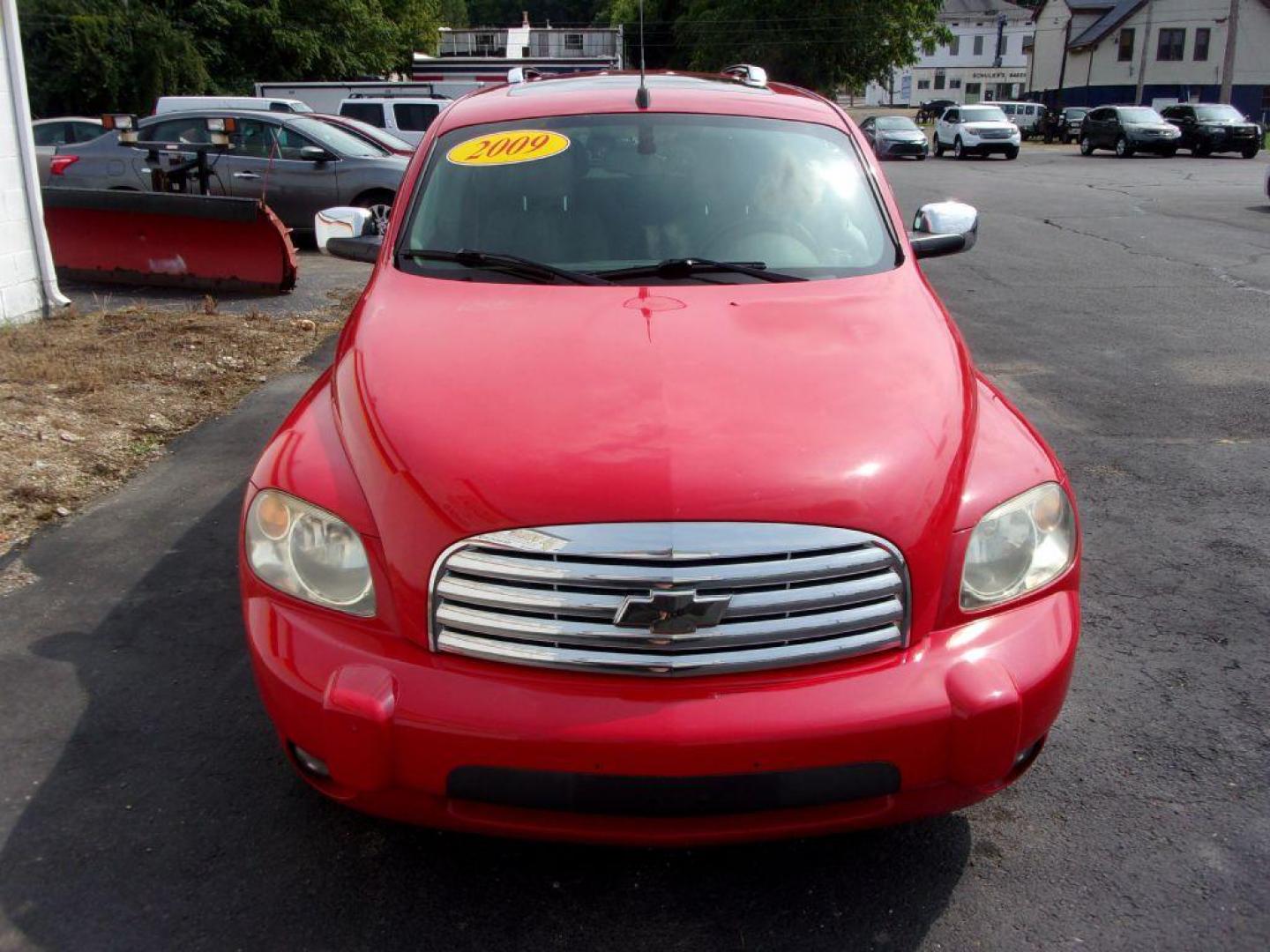 2009 RED CHEVROLET HHR LT (3GNCA53V19S) with an 2.4L engine, Automatic transmission, located at 501 E. Columbia St., Springfield, OH, 45503, (800) 262-7122, 39.925262, -83.801796 - ***HHR***LT***39 Service Records on Carfax***Moonroof***Serviced and Detailed*** Jay North Auto has offered hand picked vehicles since 1965! Our customer's enjoy a NO pressure buying experience with a small town feel. All of our vehicles get fully inspected and detailed. We are a preferred deale - Photo#1