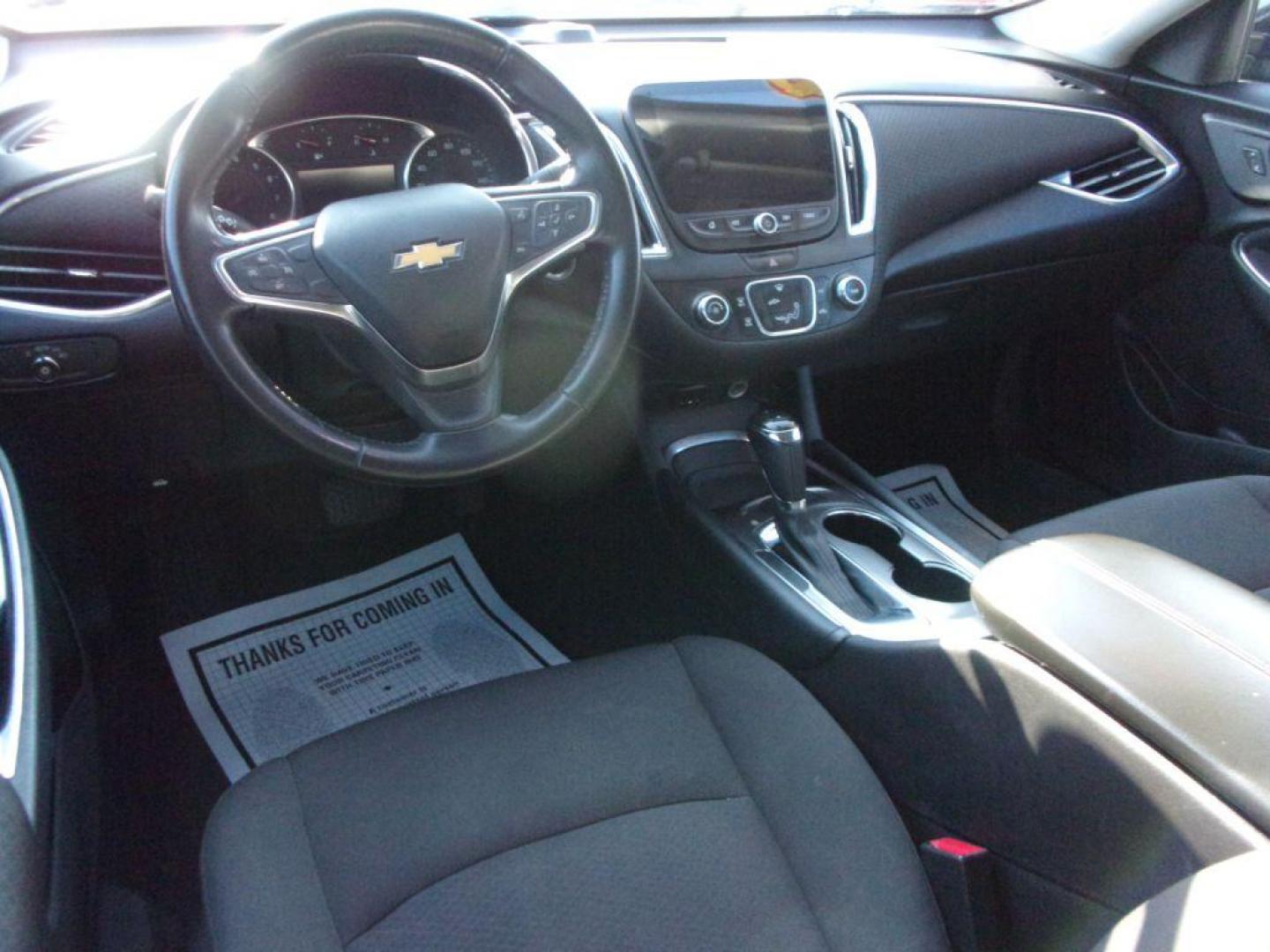 2018 BLACK CHEVROLET MALIBU LT (1G1ZD5ST1JF) with an 1.5L engine, Automatic transmission, located at 501 E. Columbia St., Springfield, OH, 45503, (800) 262-7122, 39.925262, -83.801796 - Photo#10
