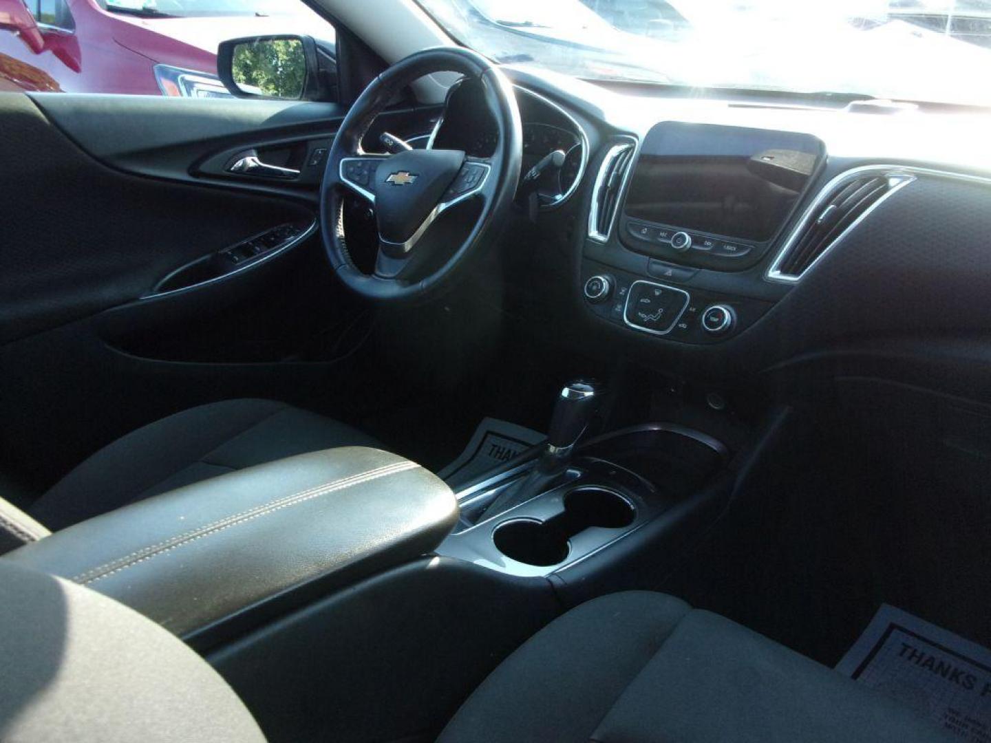 2018 BLACK CHEVROLET MALIBU LT (1G1ZD5ST1JF) with an 1.5L engine, Automatic transmission, located at 501 E. Columbia St., Springfield, OH, 45503, (800) 262-7122, 39.925262, -83.801796 - Photo#14
