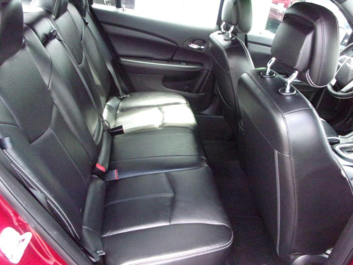 2012 RED CHRYSLER 200 LIMITED (1C3CCBCG1CN) with an 3.6L engine, Automatic transmission, located at 501 E. Columbia St., Springfield, OH, 45503, (800) 262-7122, 39.925262, -83.801796 - Photo#16
