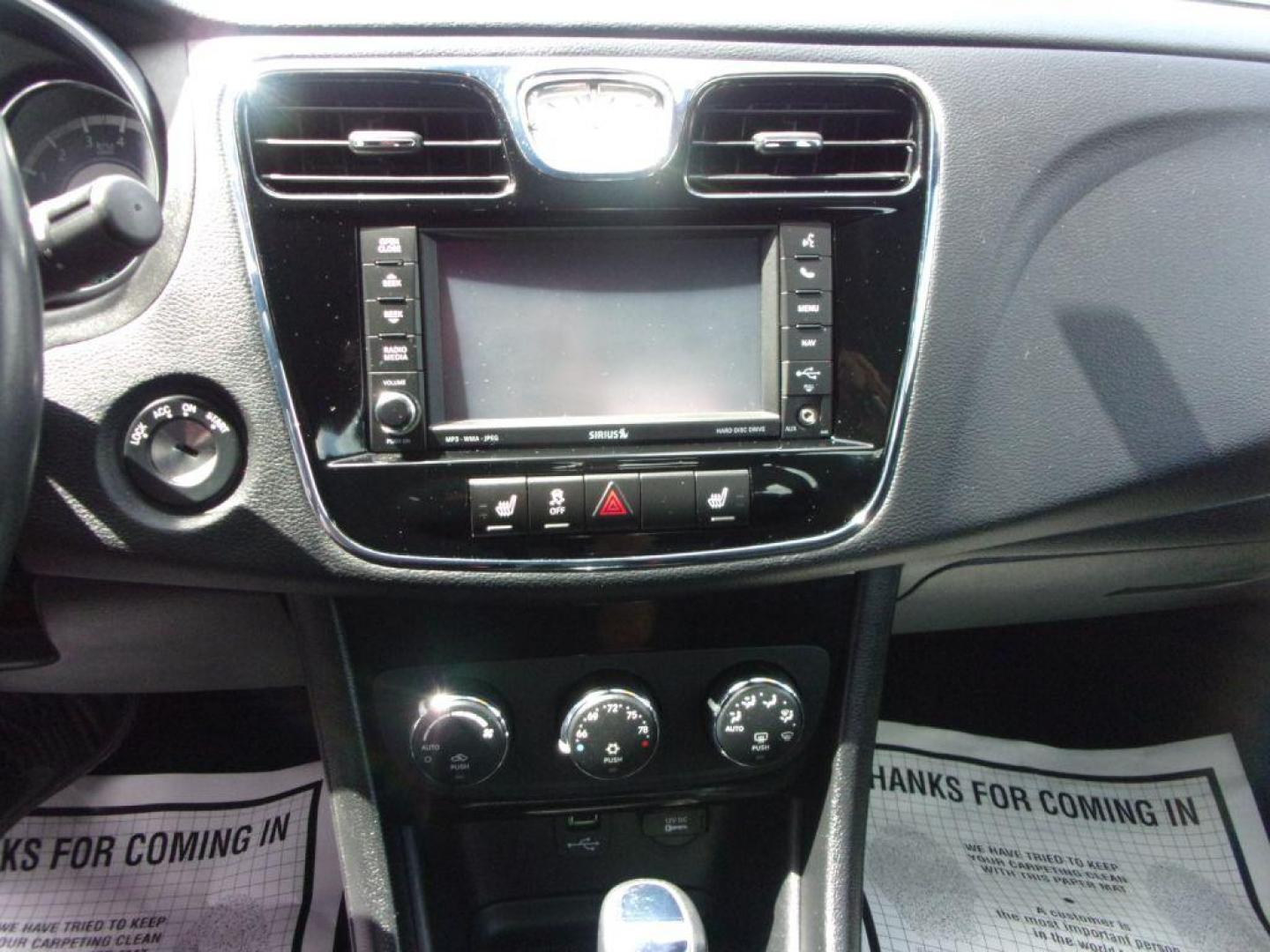 2012 RED CHRYSLER 200 LIMITED (1C3CCBCG1CN) with an 3.6L engine, Automatic transmission, located at 501 E. Columbia St., Springfield, OH, 45503, (800) 262-7122, 39.925262, -83.801796 - Photo#8