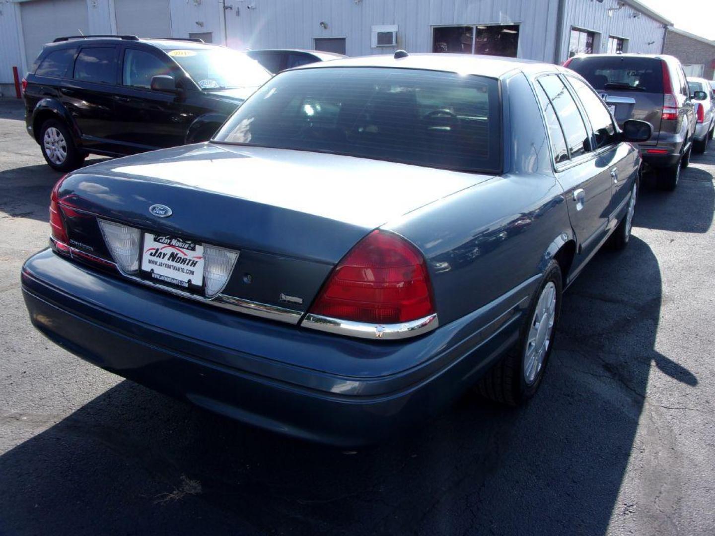 2010 BLUE FORD CROWN VICTORIA POLICE INTERCEPTOR (2FABP7BV1AX) with an 4.6L engine, Automatic transmission, located at 501 E. Columbia St., Springfield, OH, 45503, (800) 262-7122, 39.925262, -83.801796 - Photo#6