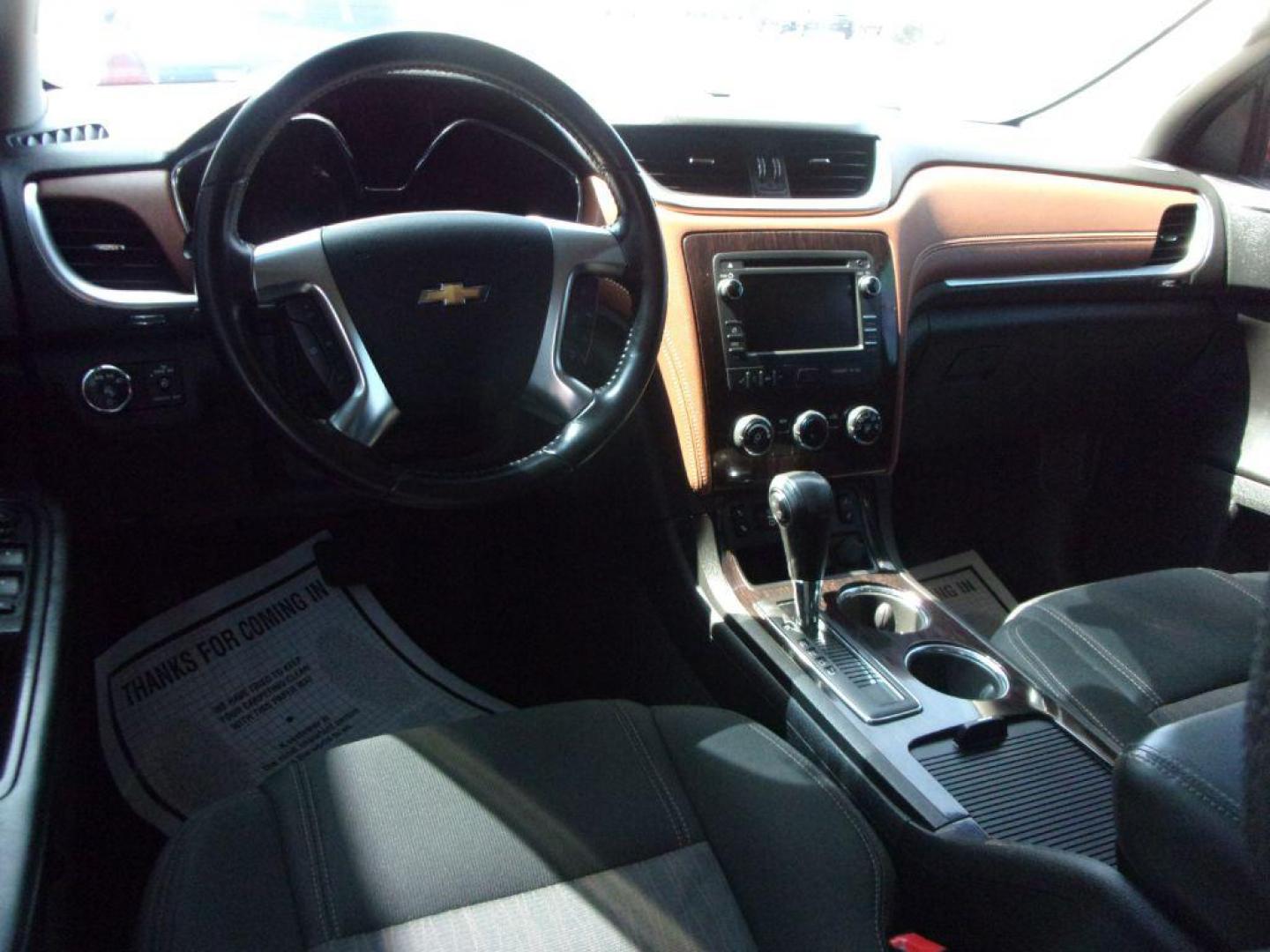 2015 RED CHEVROLET TRAVERSE LT (1GNKVGKDXFJ) with an 3.6L engine, Automatic transmission, located at 501 E. Columbia St., Springfield, OH, 45503, (800) 262-7122, 39.925262, -83.801796 - ***Clean Carfax***Heated Seats***Back-up Camera***46 Service Records on Carfax***3rd Row***Serviced and Detailed*** Jay North Auto has offered hand picked vehicles since 1965! Our customer's enjoy a NO pressure buying experience with a small town feel. All of our vehicles get fully inspected and - Photo#12