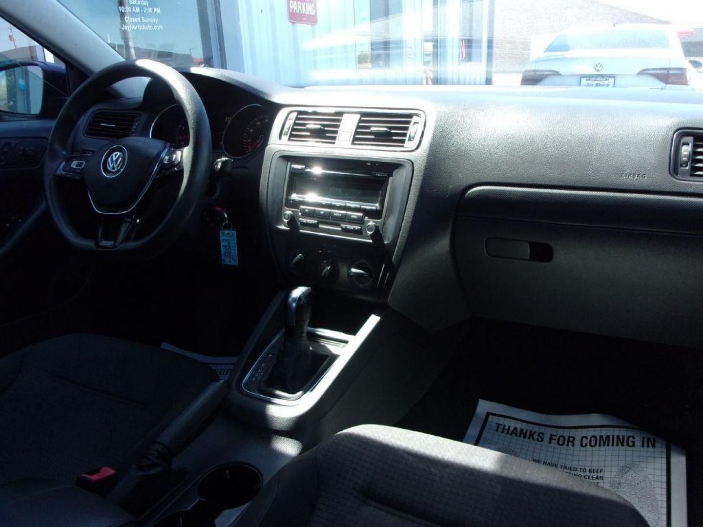 2015 GRAY VOLKSWAGEN JETTA S (3VW2K7AJ3FM) with an 2L engine, Automatic transmission, located at 501 E. Columbia St., Springfield, OH, 45503, (800) 262-7122, 39.925262, -83.801796 - Photo#18