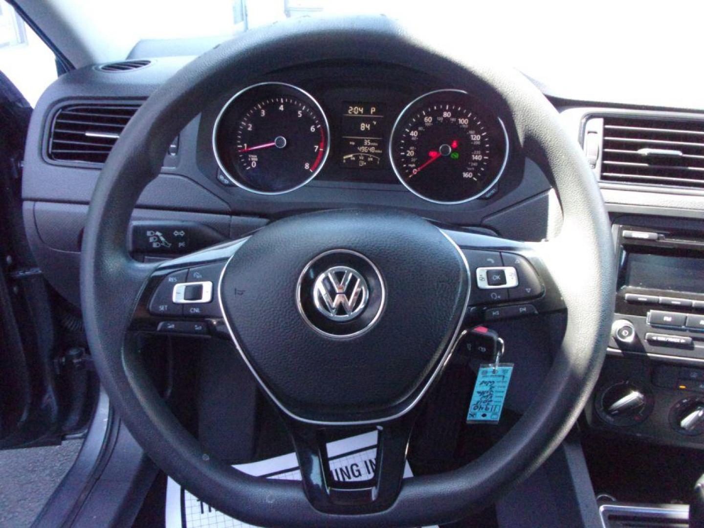 2015 GRAY VOLKSWAGEN JETTA S (3VW2K7AJ3FM) with an 2L engine, Automatic transmission, located at 501 E. Columbia St., Springfield, OH, 45503, (800) 262-7122, 39.925262, -83.801796 - Photo#8