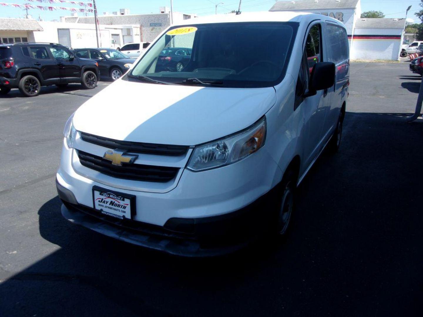 2018 WHITE CHEVROLET CITY EXPRESS LT (3N63M0ZN1JK) with an 2.0L engine, Automatic transmission, located at 501 E. Columbia St., Springfield, OH, 45503, (800) 262-7122, 39.925262, -83.801796 - Photo#6