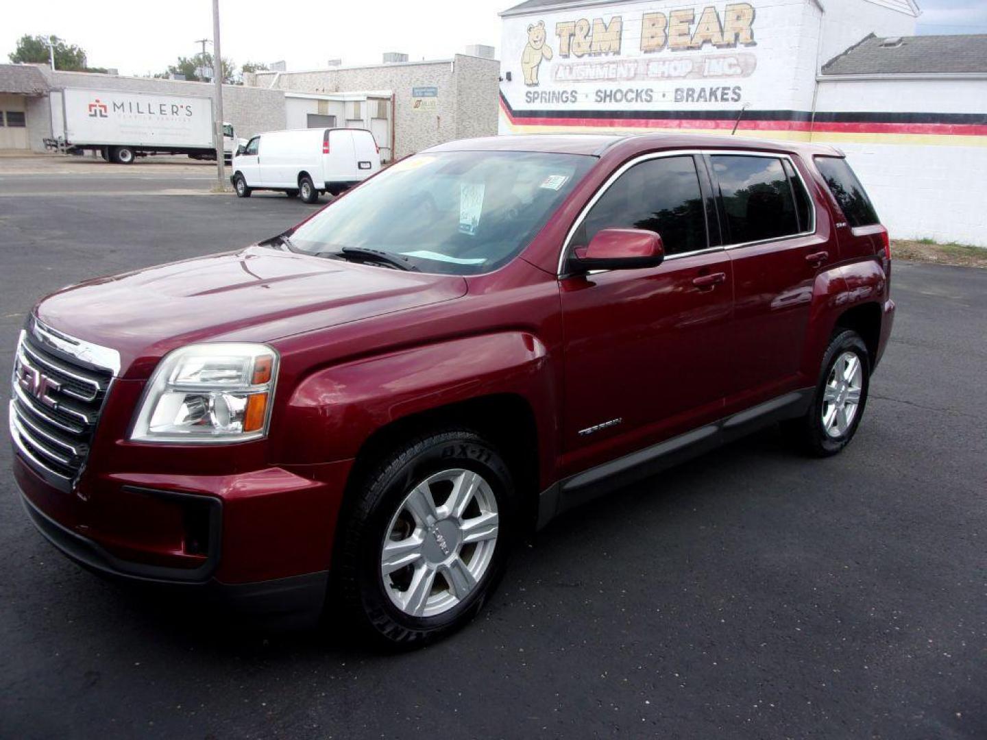 2016 RED GMC TERRAIN SLE (2GKALMEK5G6) with an 2.4L engine, Automatic transmission, located at 501 E. Columbia St., Springfield, OH, 45503, (800) 262-7122, 39.925262, -83.801796 - ***SLE***New Tires***Back-up Camera***Serviced and Detailed*** Jay North Auto has offered hand picked vehicles since 1965! Our customer's enjoy a NO pressure buying experience with a small town feel. All of our vehicles get fully inspected and detailed. We are a preferred dealer for many local c - Photo#5