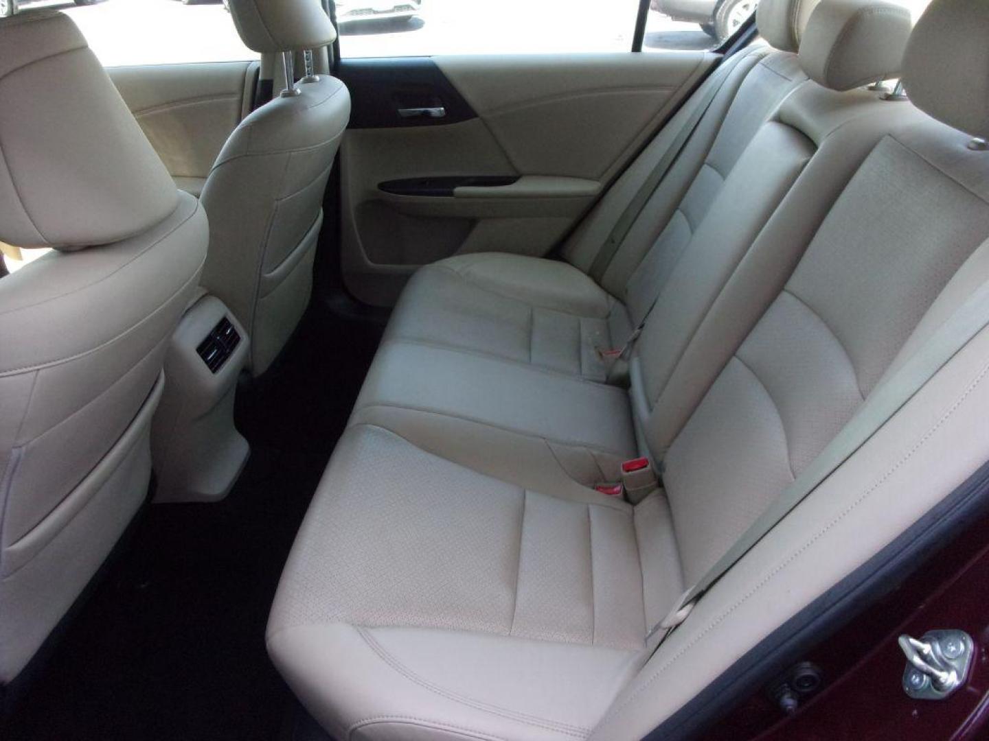2017 RED HONDA ACCORD EXL (1HGCR3F80HA) with an 3.5L engine, Automatic transmission, located at 501 E. Columbia St., Springfield, OH, 45503, (800) 262-7122, 39.925262, -83.801796 - Photo#14