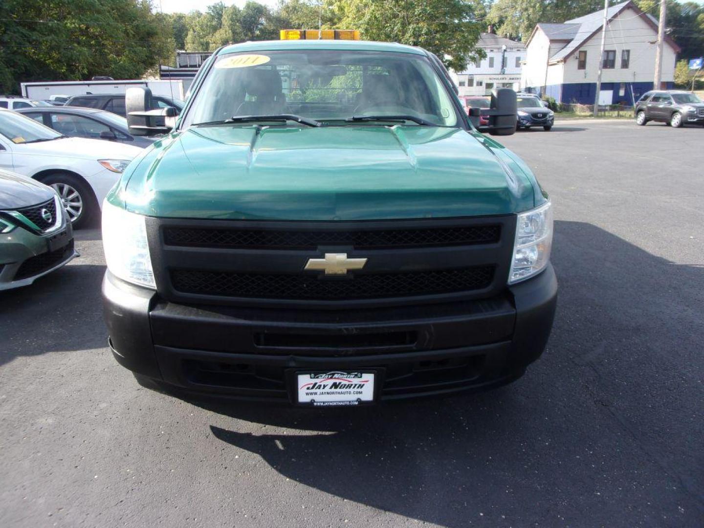 2011 GREEN CHEVROLET SILVERADO 1500 CREW CAB (3GCPCPEA1BG) with an 4.8L engine, Automatic transmission, located at 501 E. Columbia St., Springfield, OH, 45503, (800) 262-7122, 39.925262, -83.801796 - ***1-Owner***Work Truck***Crew Cab***Serviced and Detailed*** Jay North Auto has offered hand picked vehicles since 1965! Our customer's enjoy a NO pressure buying experience with a small town feel. All of our vehicles get fully inspected and detailed. We are a preferred dealer for many local cr - Photo#1