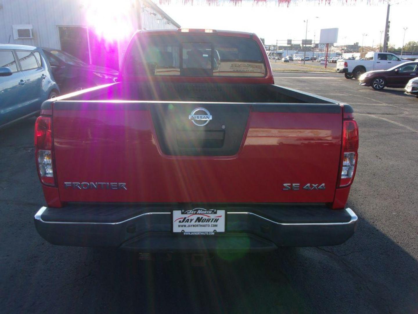 2010 RED NISSAN FRONTIER KING CAB SE (1N6AD0CW1AC) with an 4.0L engine, Automatic transmission, located at 501 E. Columbia St., Springfield, OH, 45503, (800) 262-7122, 39.925262, -83.801796 - Photo#5