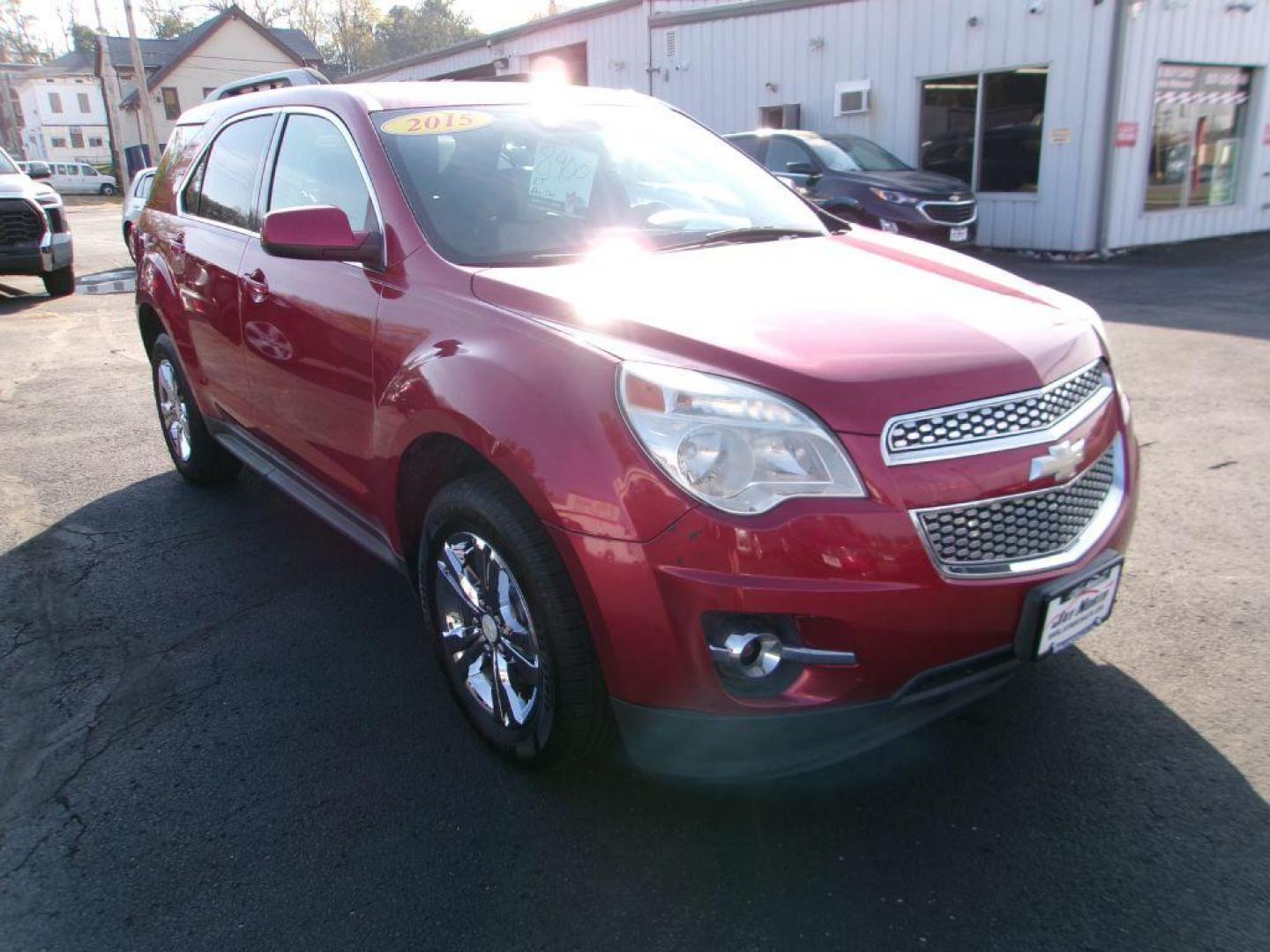 2015 RED CHEVROLET EQUINOX LT (2GNALCEK6F6) with an 2.4L engine, Automatic transmission, located at 501 E. Columbia St., Springfield, OH, 45503, (800) 262-7122, 39.925262, -83.801796 - *** New Tires *** Serviced and Detailed *** Updated Timing *** LT *** Remote Start *** Power Rear Gate *** Back Up Camera *** Jay North Auto has offered hand picked vehicles since 1965! Our customer's enjoy a NO pressure buying experience with a small town feel. All of our vehicles get fully ins - Photo#3