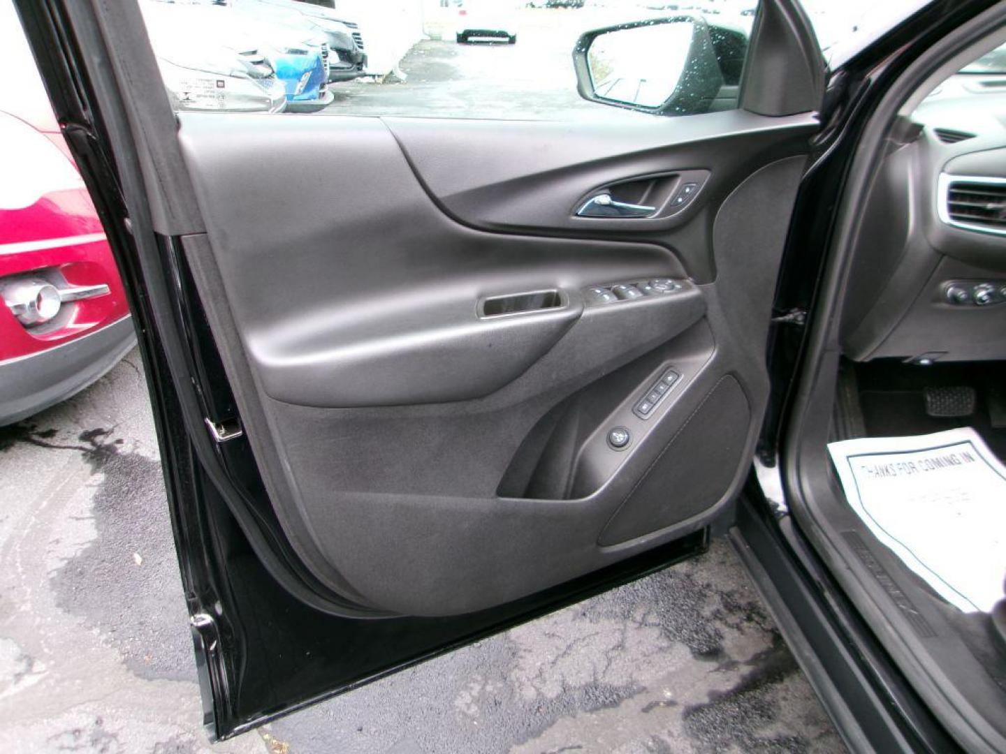 2020 BLACK CHEVROLET EQUINOX LT (3GNAXKEV3LL) with an 1.5L engine, Automatic transmission, located at 501 E. Columbia St., Springfield, OH, 45503, (800) 262-7122, 39.925262, -83.801796 - MIDNIGHT EDITION * JET BLACK LEATHER APPOINTED SEATING * WHEELS, 19'' GLOSS BLACK ALUMINUM * GRILLE, BLACK SURROUND * DARK FINISH FOG LAMP BEZEL SURROUND * MIRROR, INSIDE REARVIEW AUTO DIMMING * MIRRORS, DRIVER AUTO-DIMMING W/TURN SIGNAL INDICATORS * MEMORY SETTINGS DRI - Photo#10