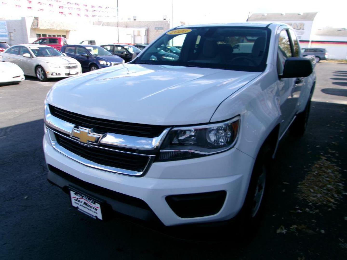 2020 WHITE CHEVROLET COLORADO EXT CAB 2WT (1GCHSBEA5L1) with an 2.5L engine, Automatic transmission, located at 501 E. Columbia St., Springfield, OH, 45503, (800) 262-7122, 39.925262, -83.801796 - ***1-Owner***Work Truck***Back-up Camera***Serviced and Detailed*** Jay North Auto has offered hand picked vehicles since 1965! Our customer's enjoy a NO pressure buying experience with a small town feel. All of our vehicles get fully inspected and detailed. We are a preferred dealer for many - Photo#6